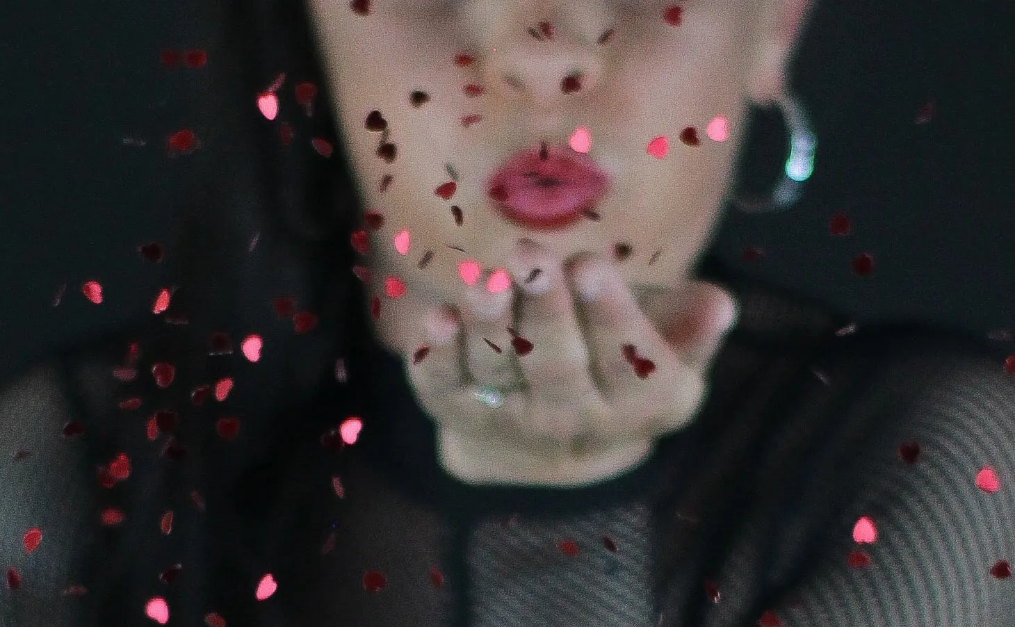 People Blowing Things at the Lens