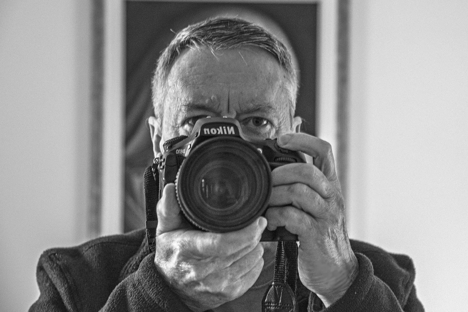 Self-Portrait in a Mirror