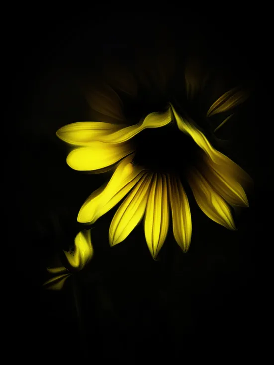 Painterly Flowers in Colour (no people or animals)