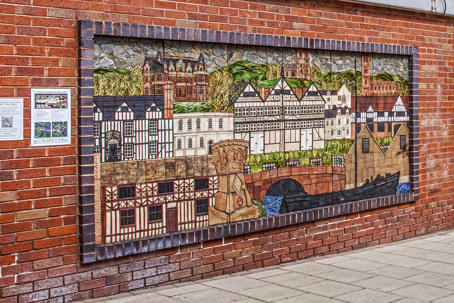 Murals in their Surroundings (in colour)