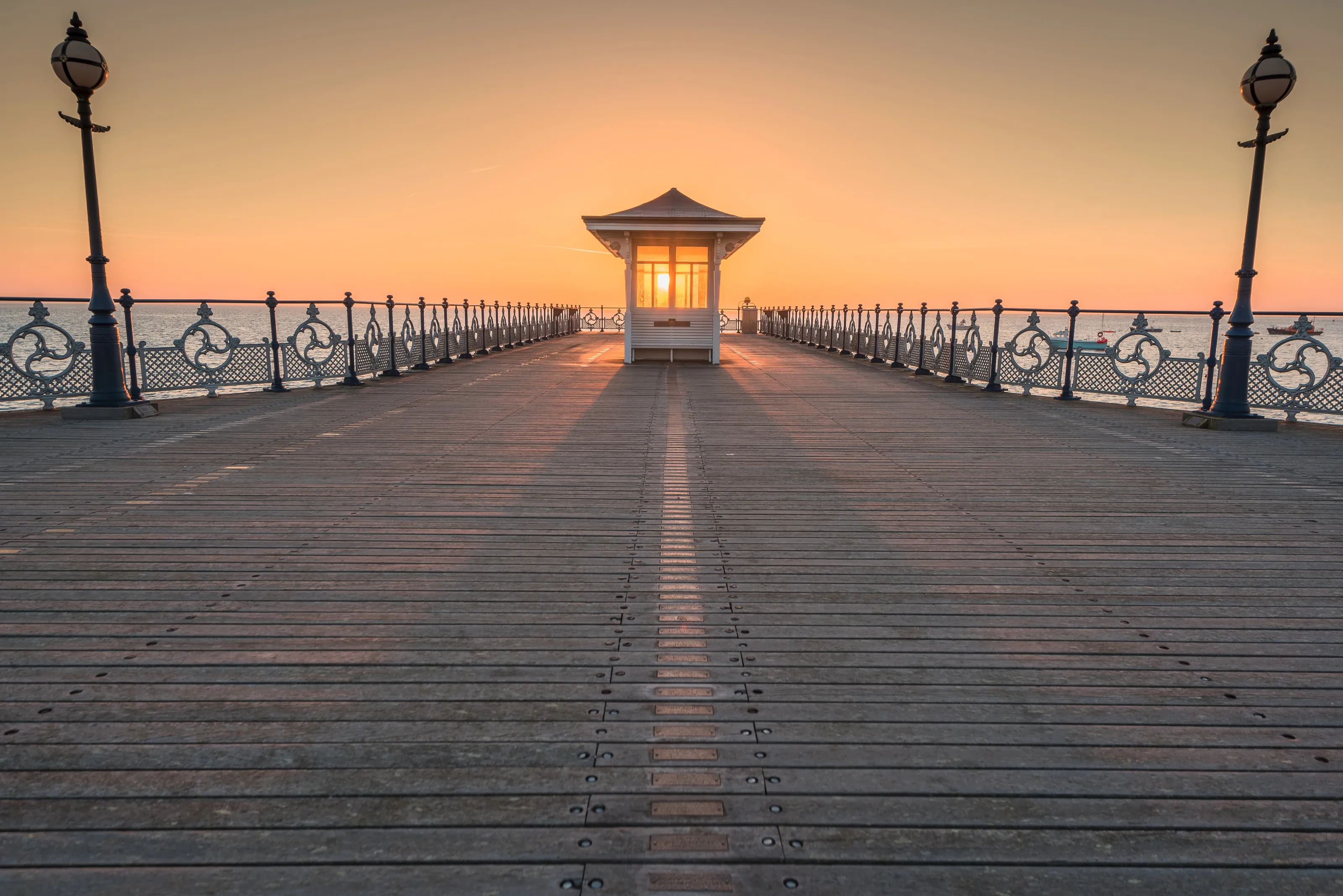 Beach Piers at the Seaside