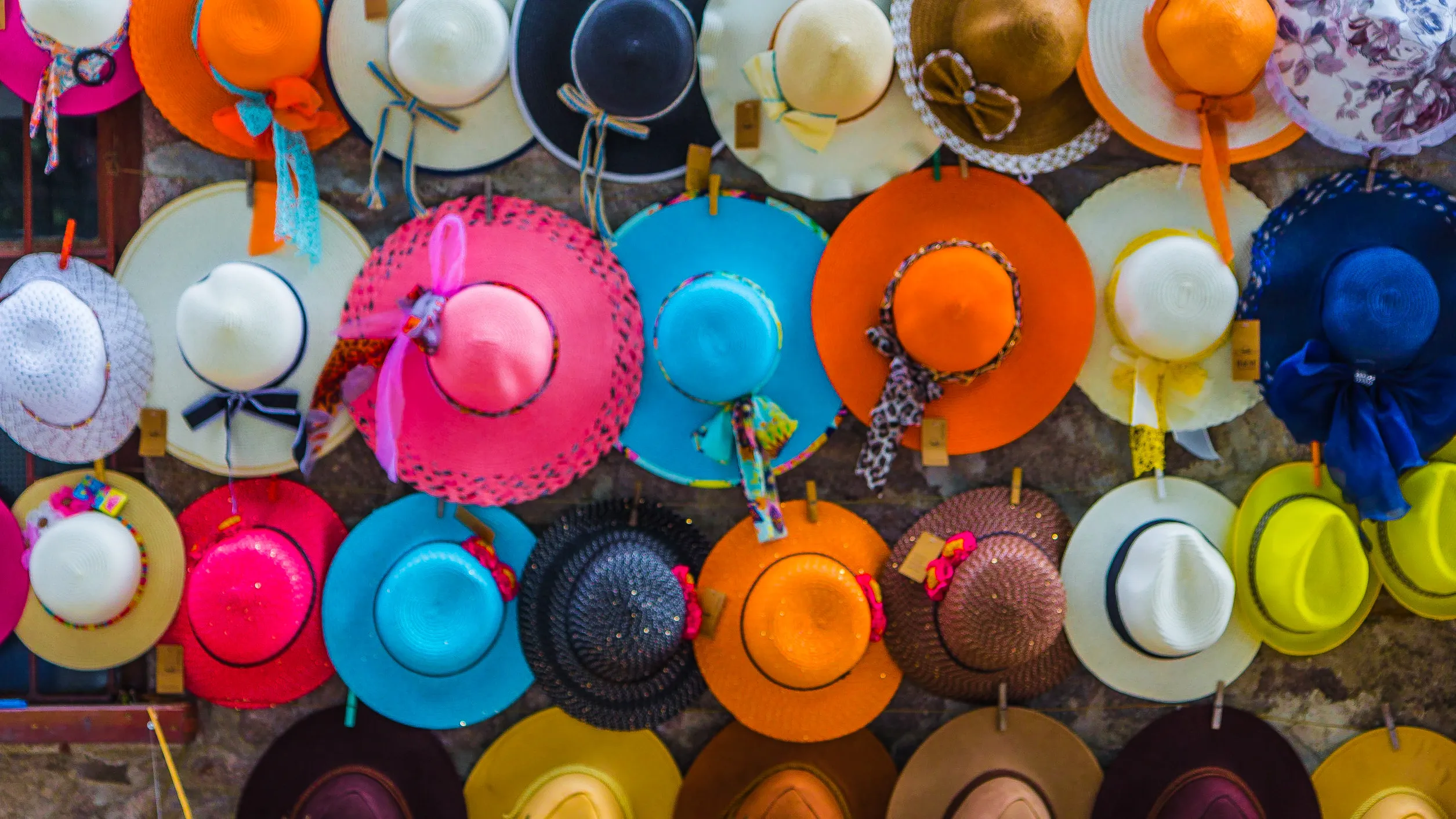 Hats (no hats being worn)