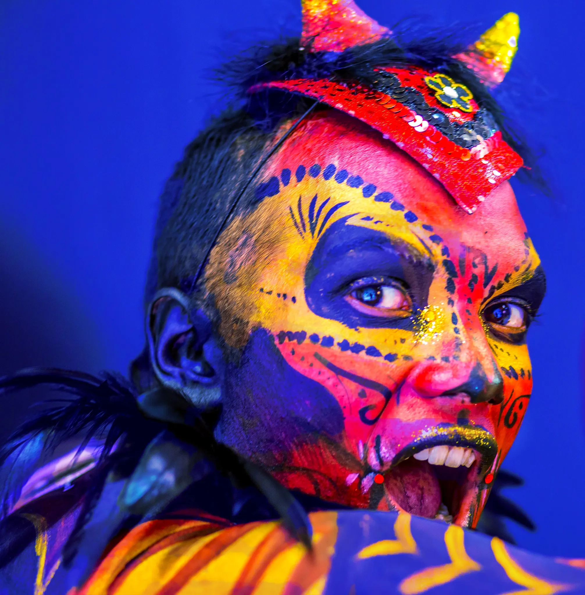 Body and Face Painting in Colour (no tattoos)