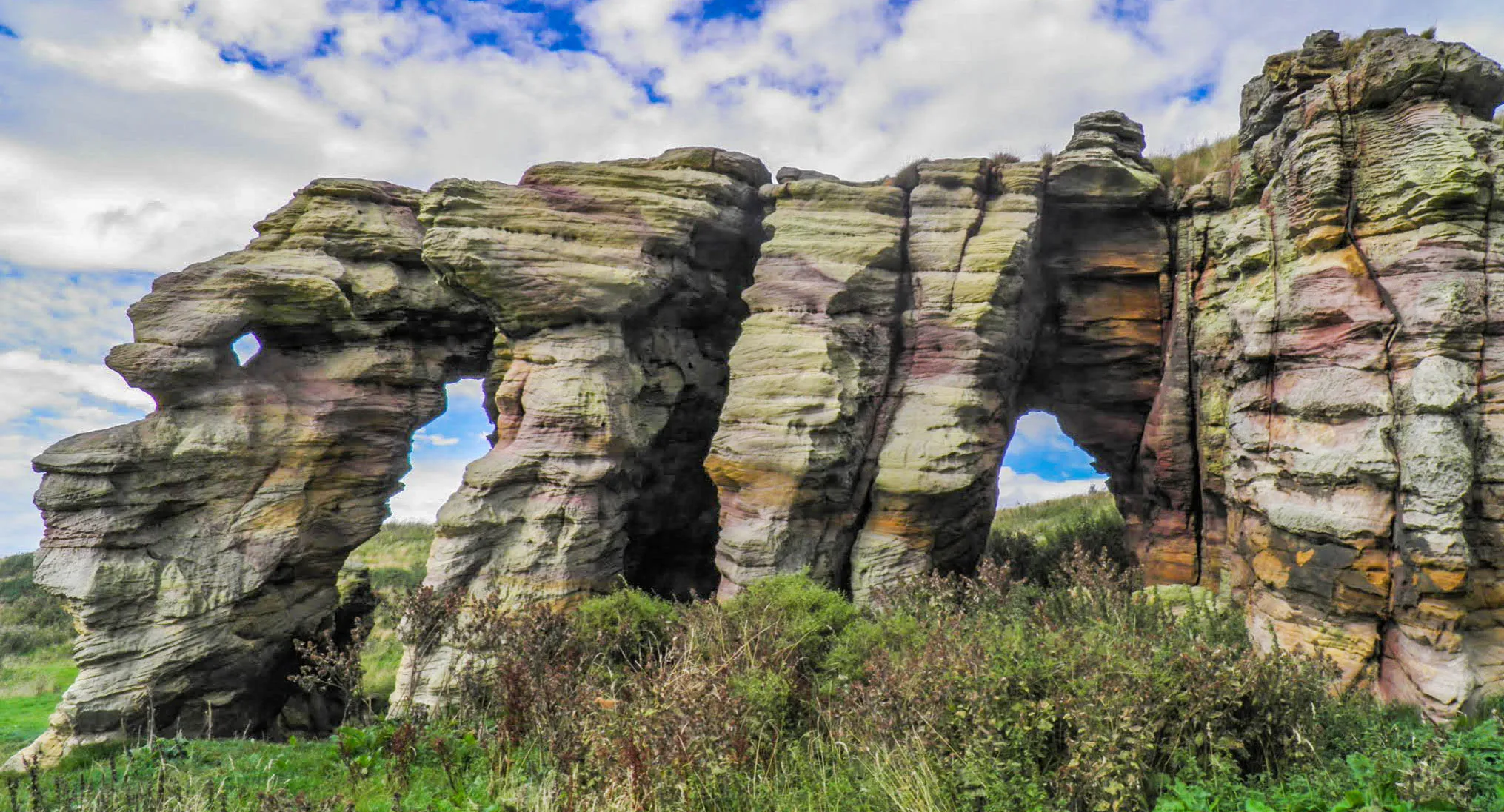 Natural Rock Formations (in colour)