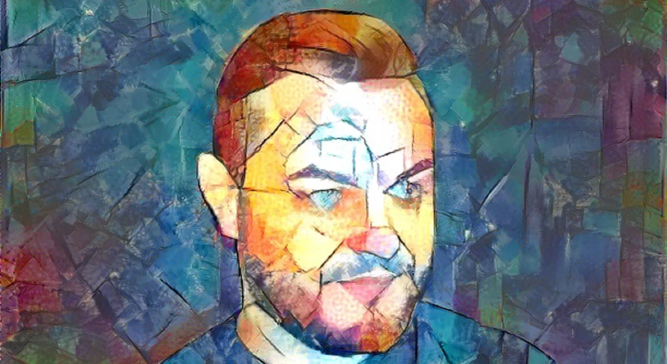 Colour Portraits of One Man with Editing Effects