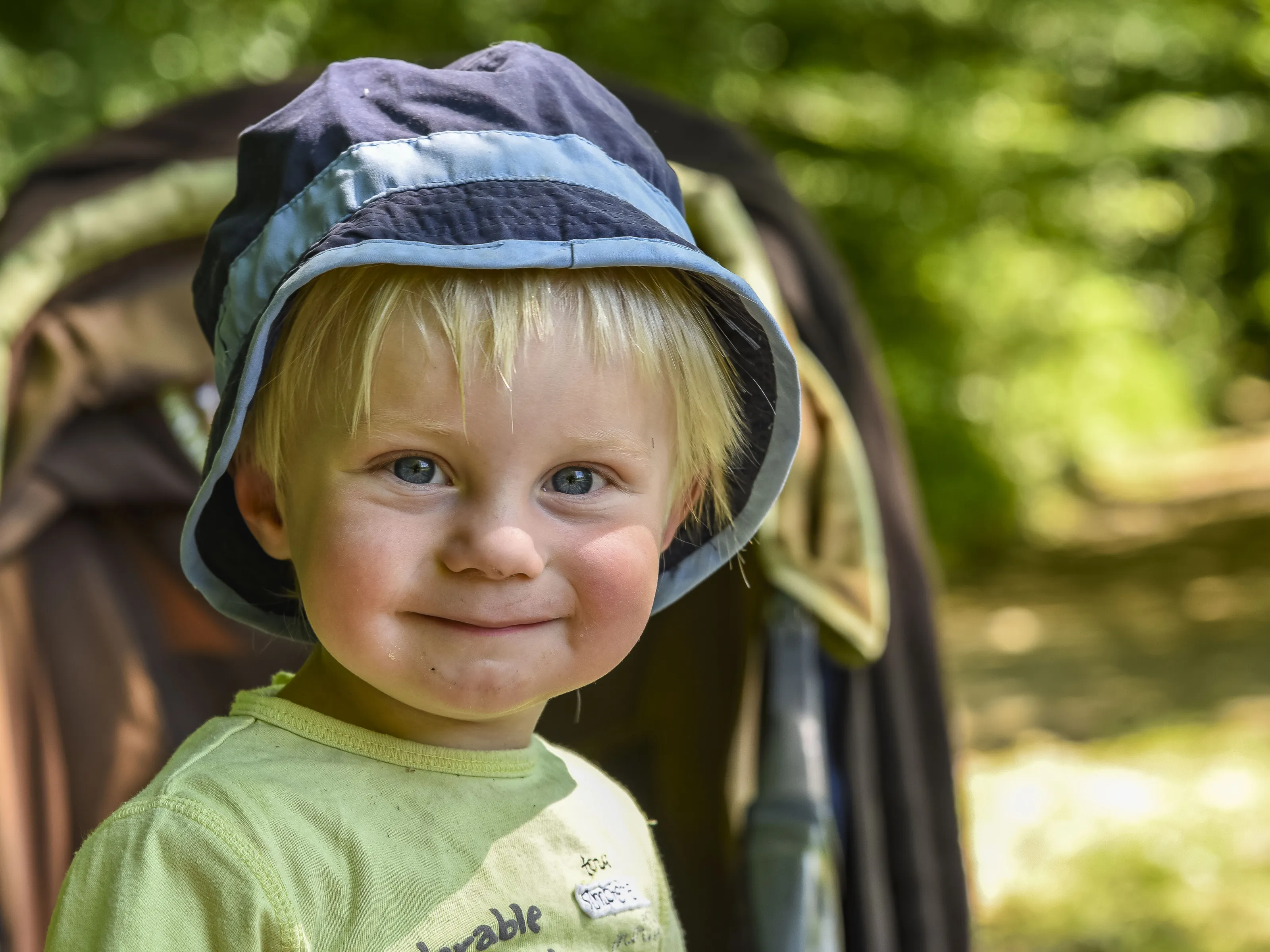 Portrait of a Child in Colour