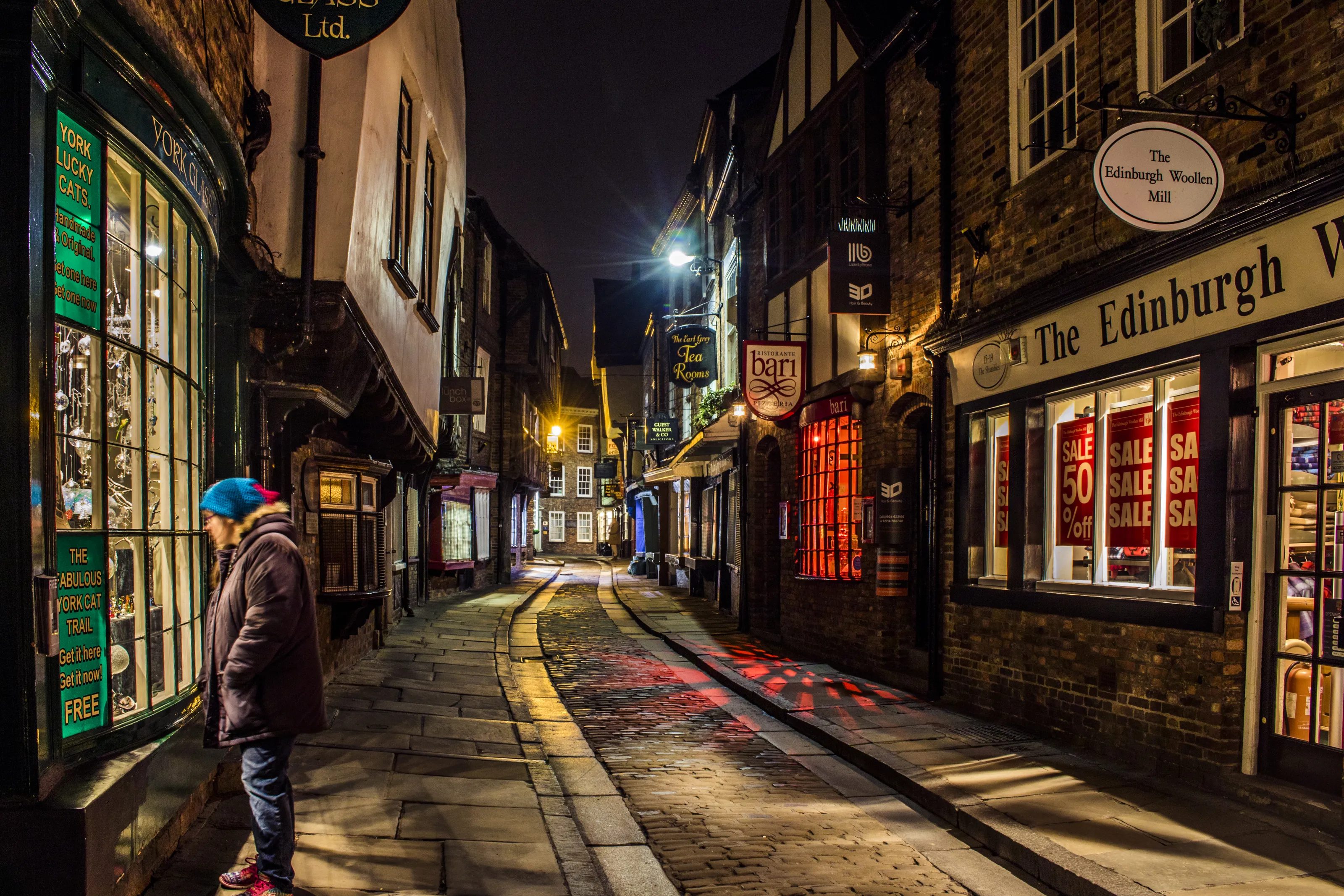 Walking the City at Night