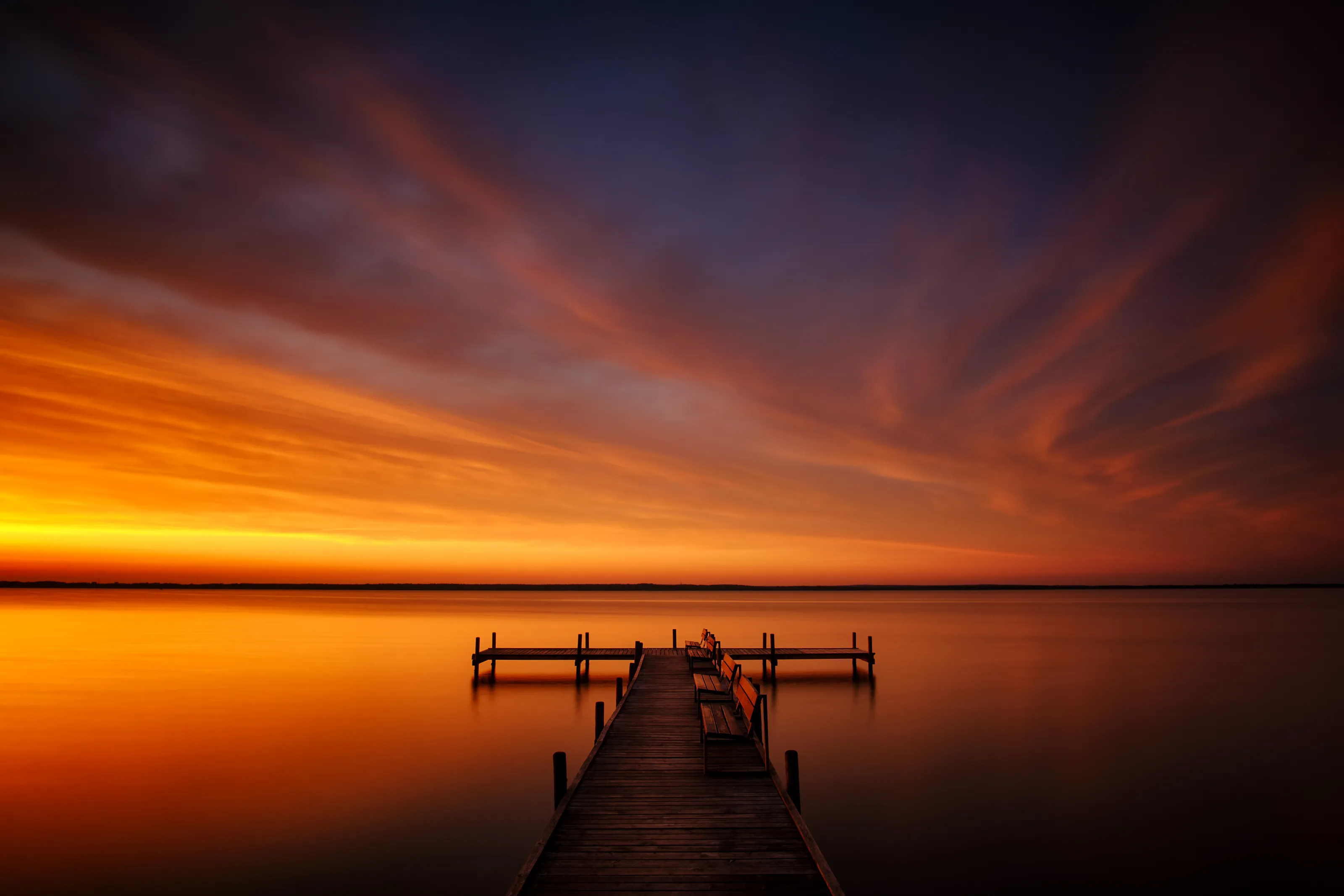 Clouds Showing the Effect of a Long Exposure