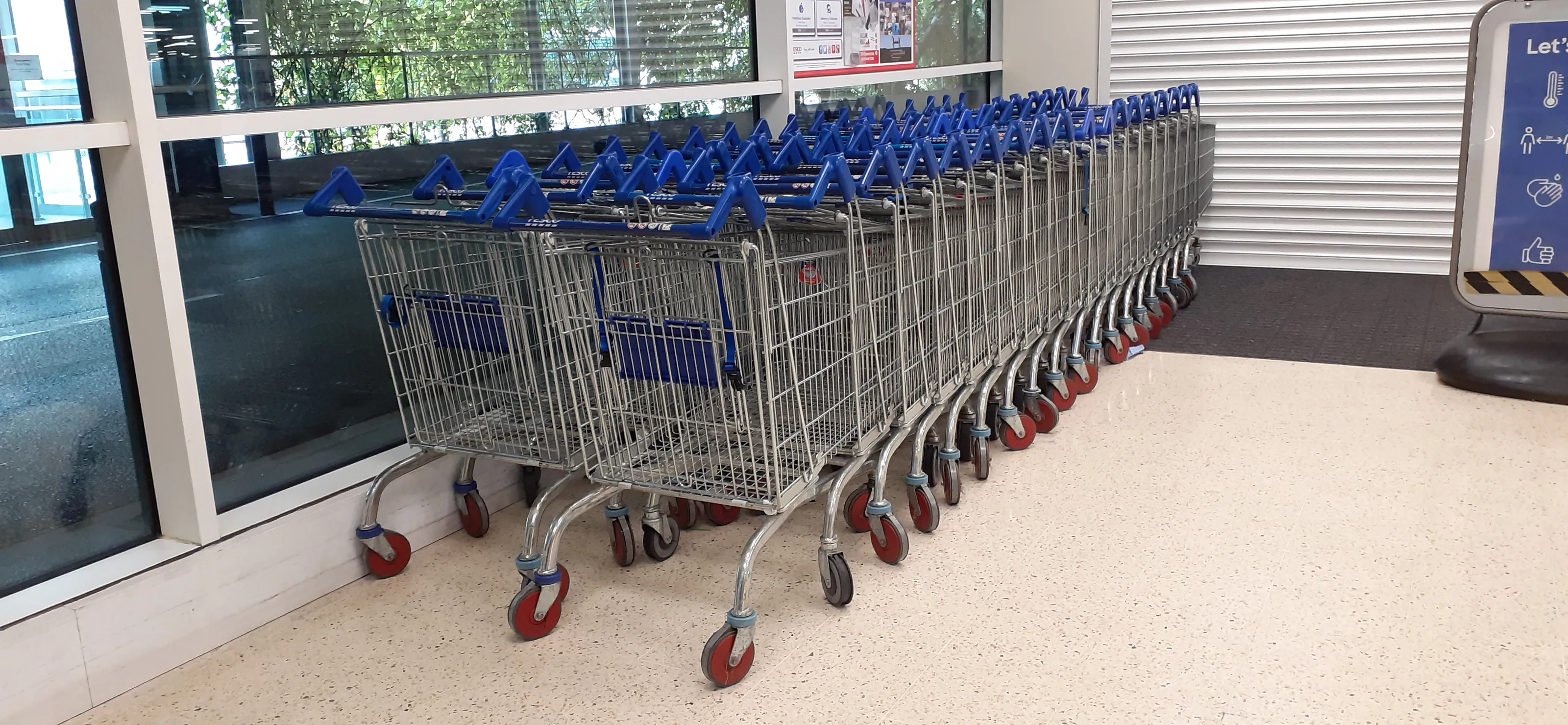 Shopping Trolleys and Shopping Baskets