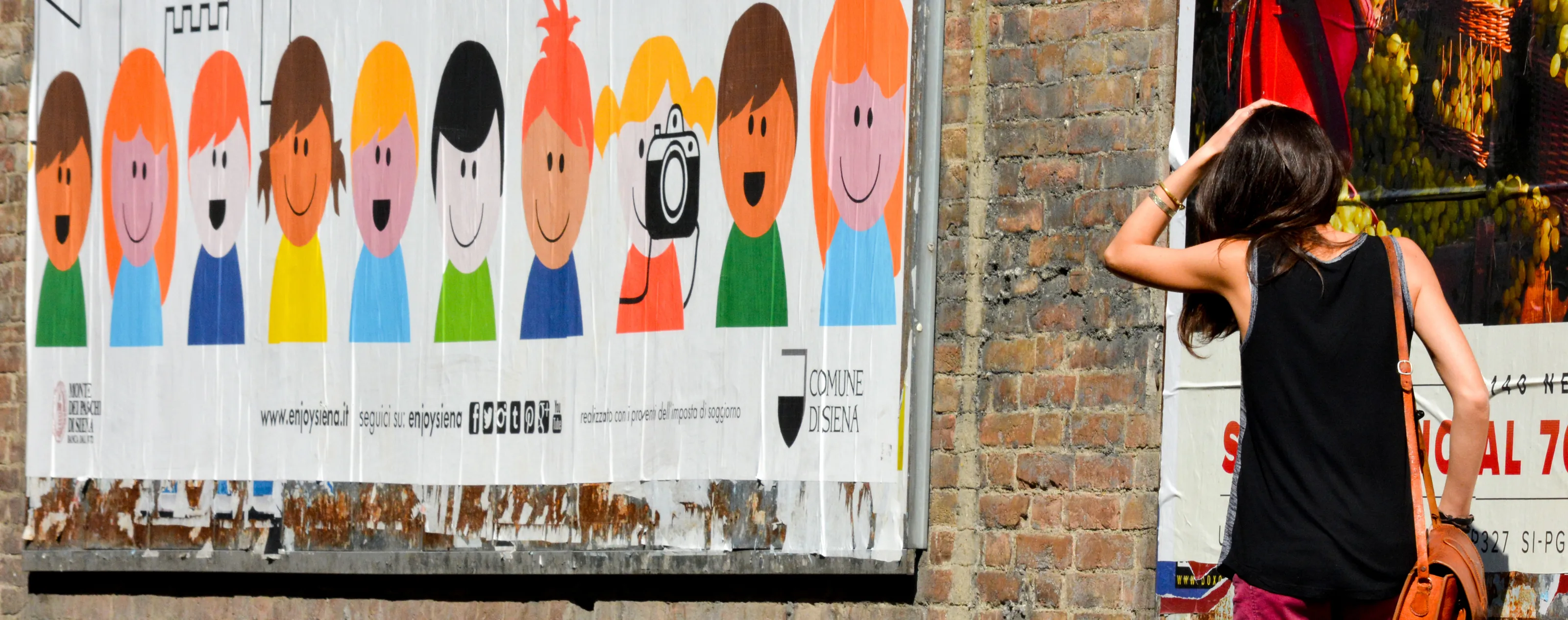 Advertising Posters on Walls