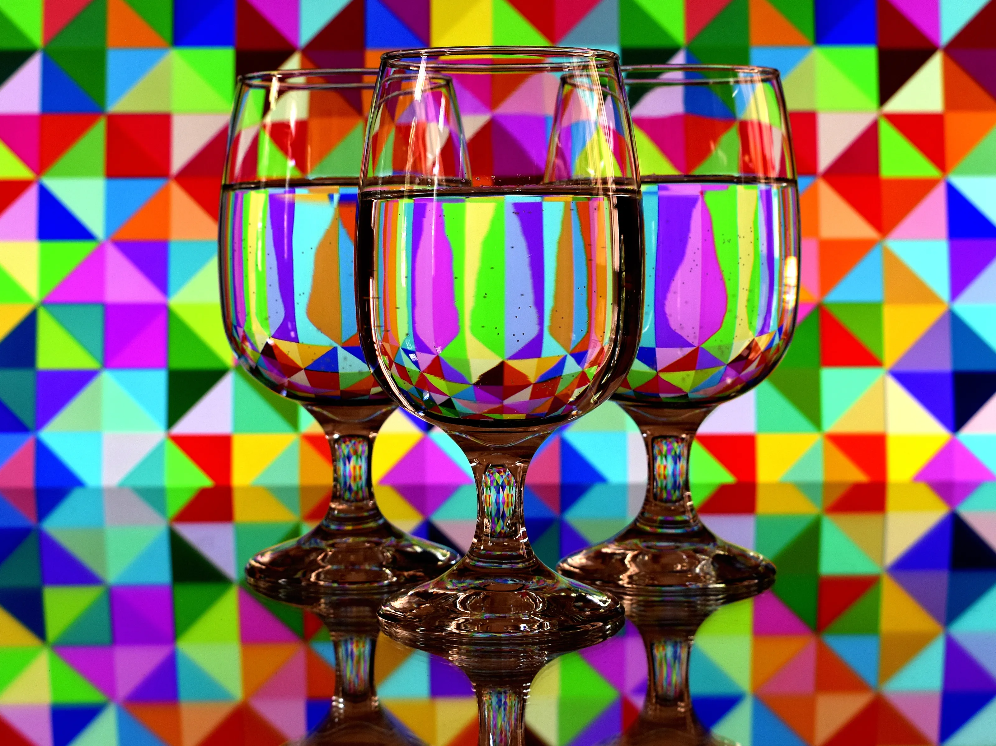 Multicoloured