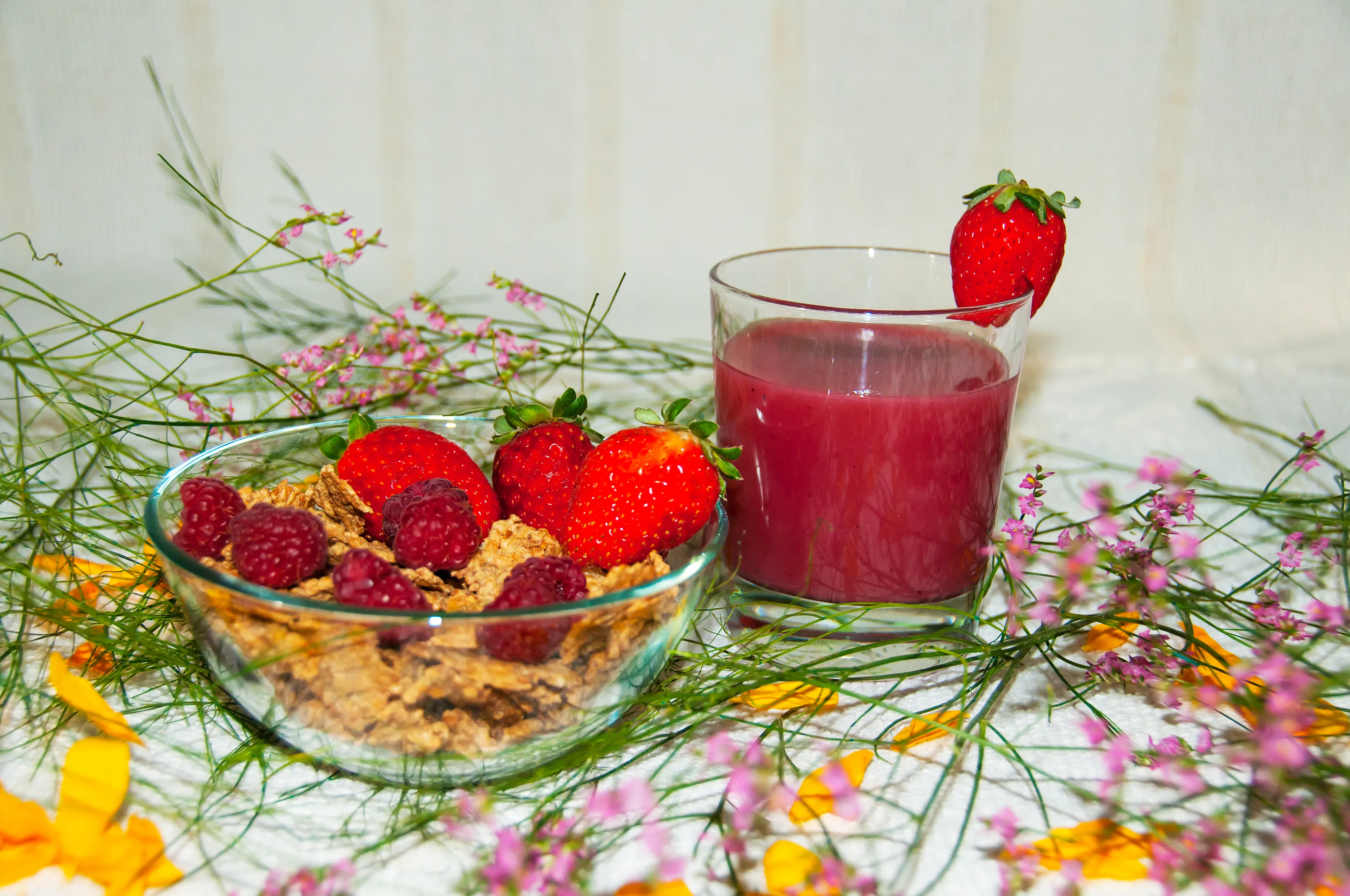 Colourful Creativity with Food (not meat or fish)