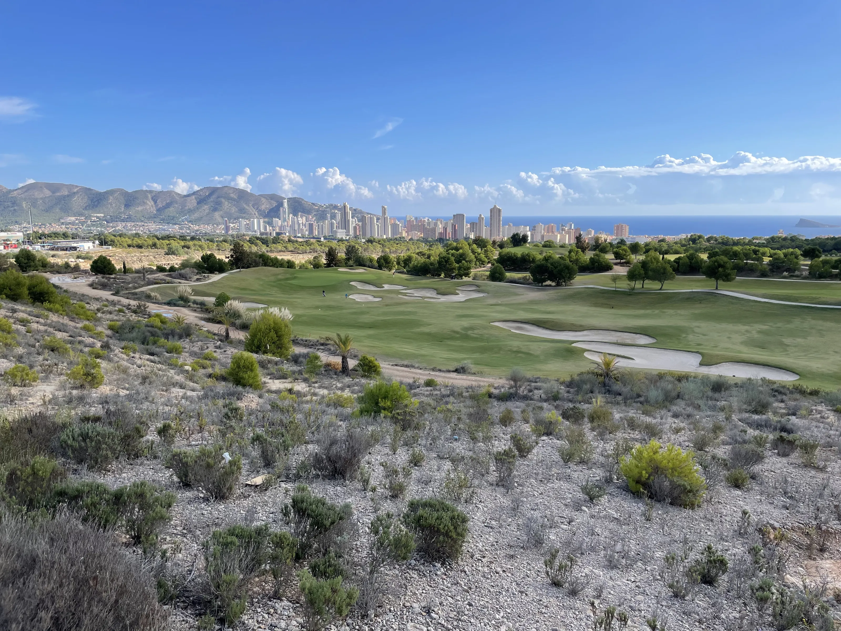 Landscape Views of Golf Courses (in colour)