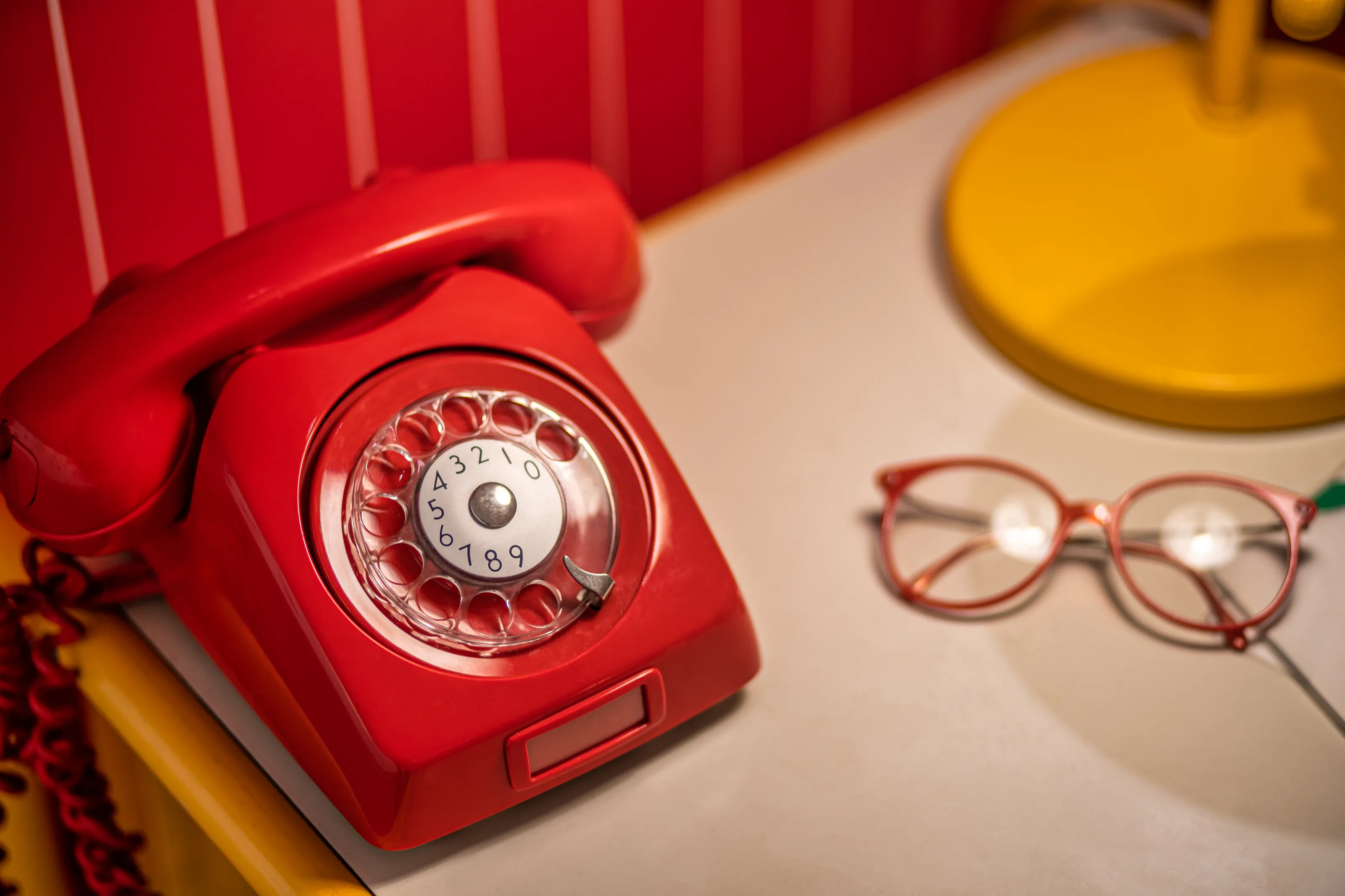 Still-Life of Telephones (no phones being used)