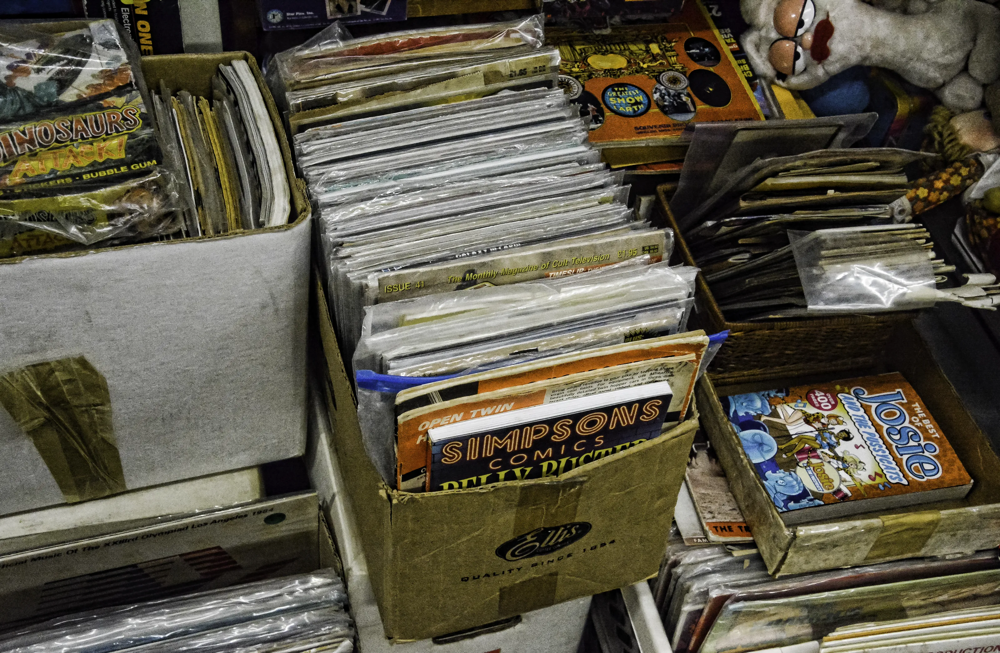 Old Boxes and Packaging