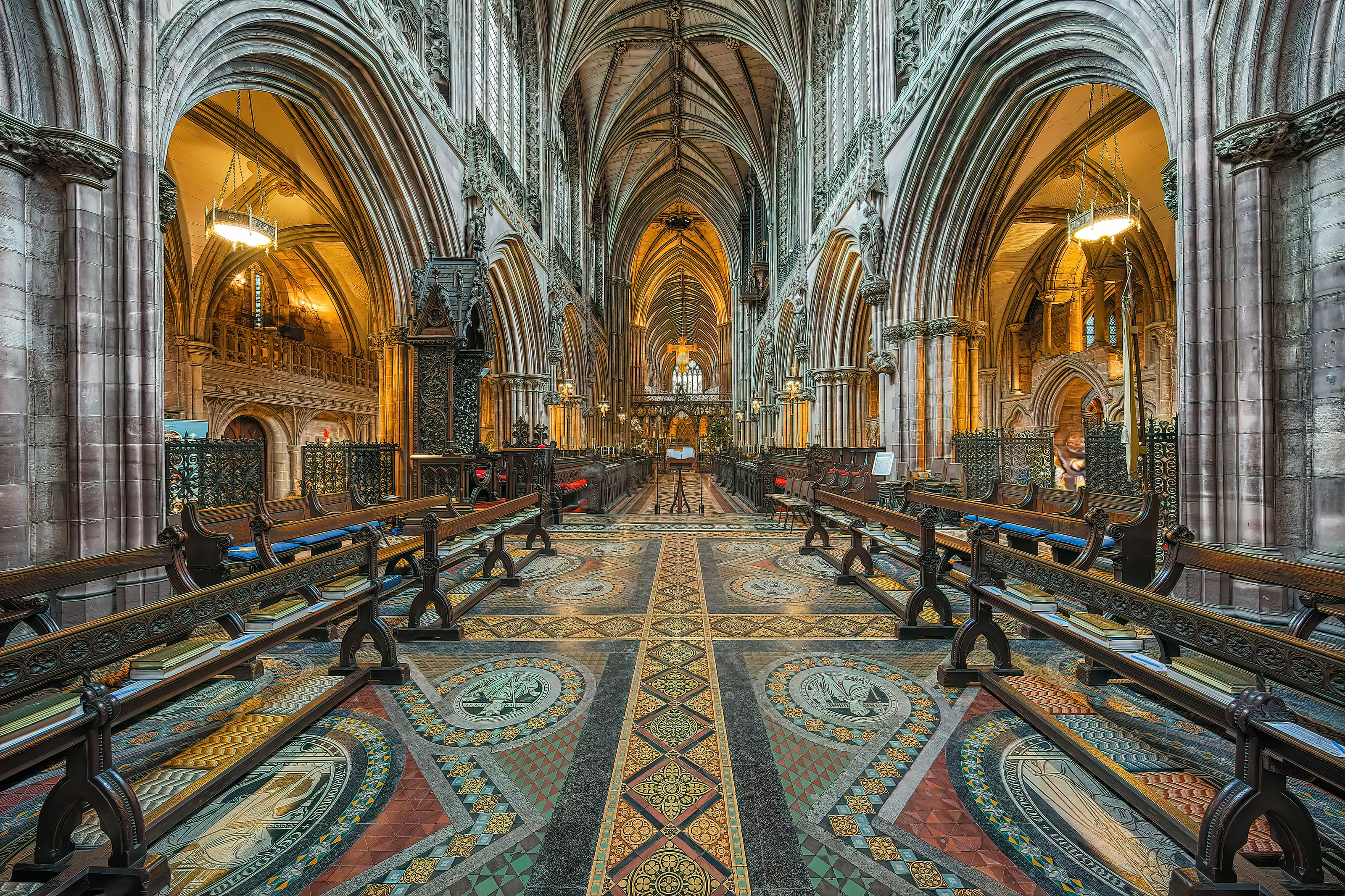 Church and Cathedral Interiors