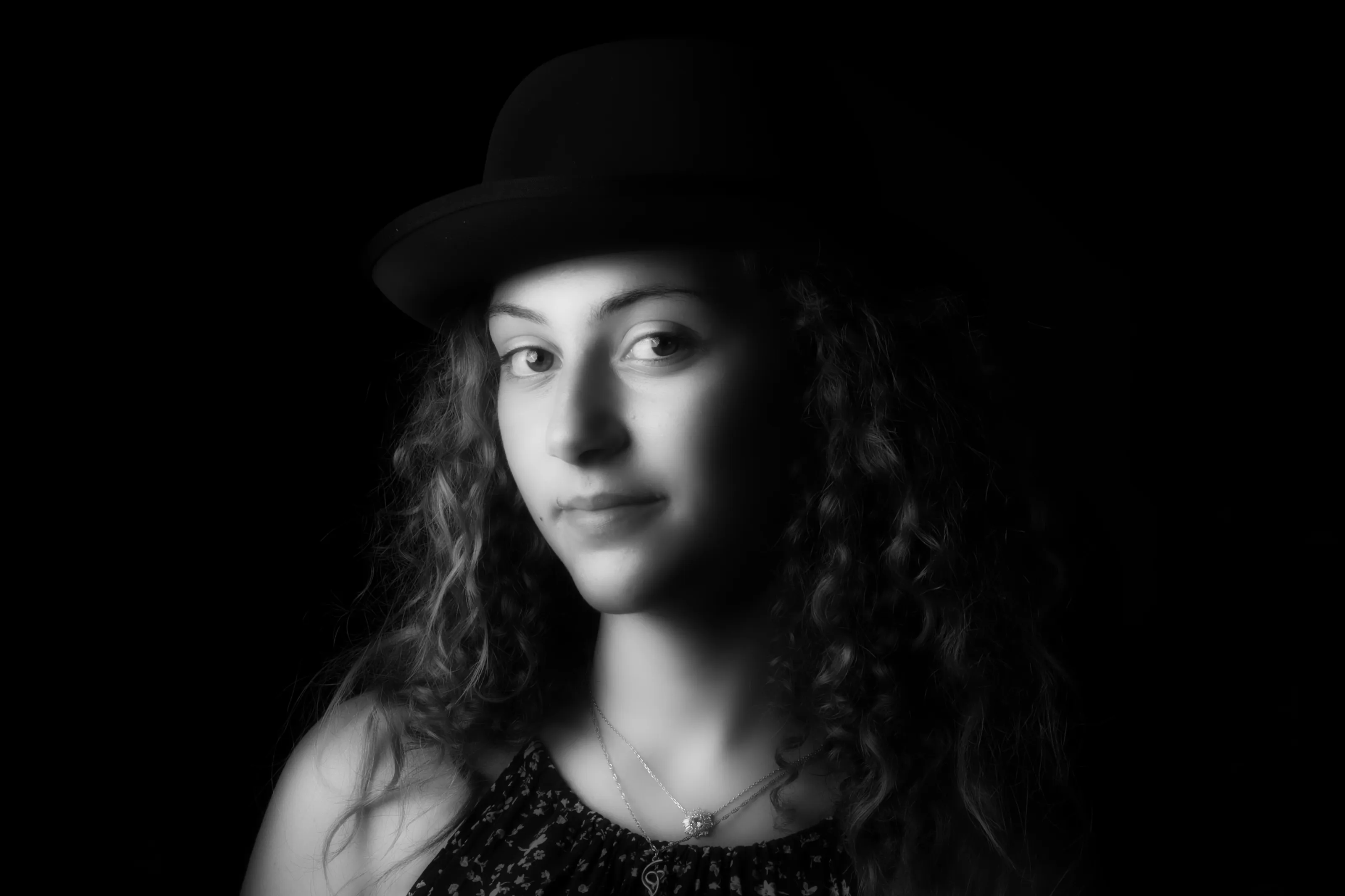 Portraits of Women in Black and White