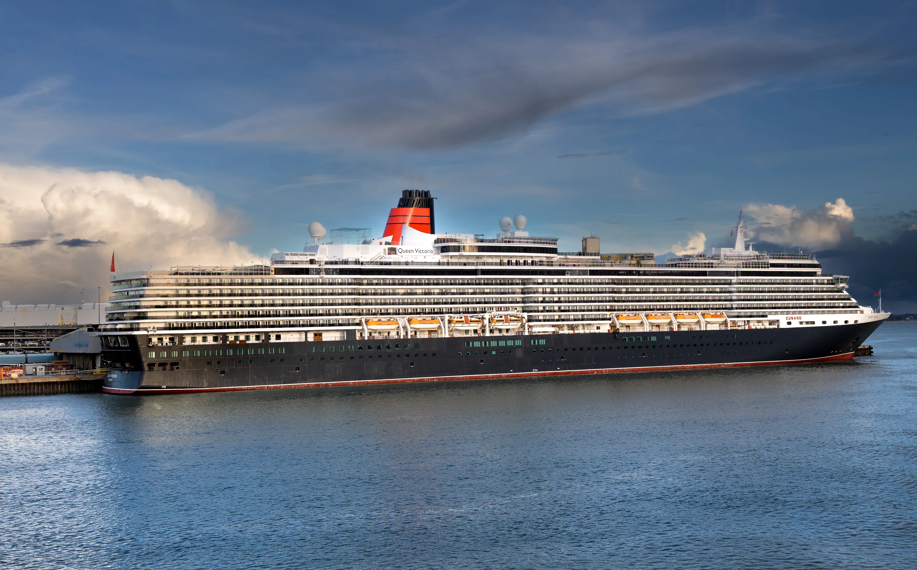 Docked Cruise Ships
