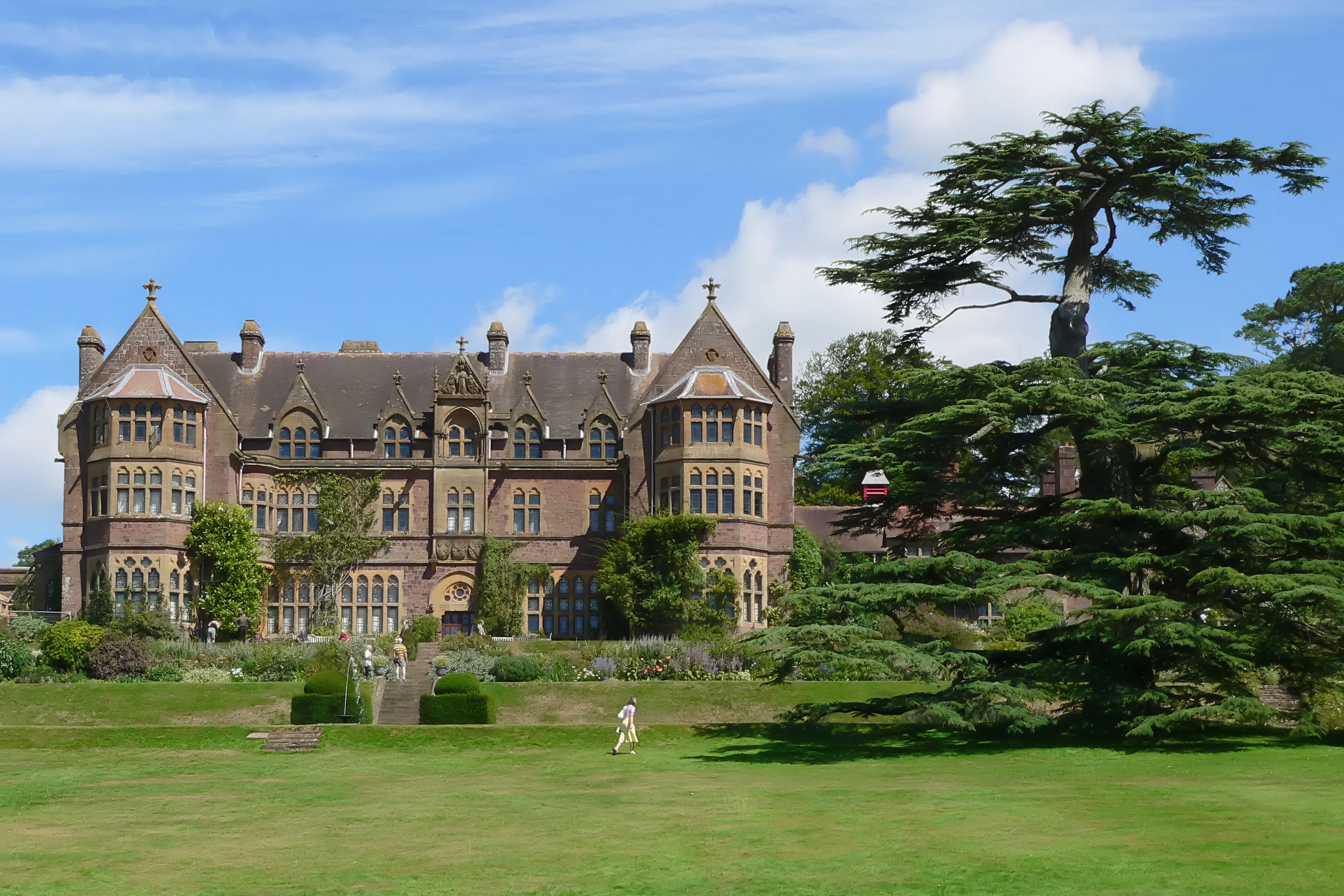 Exterior Views of Stately Homes and Manor Houses