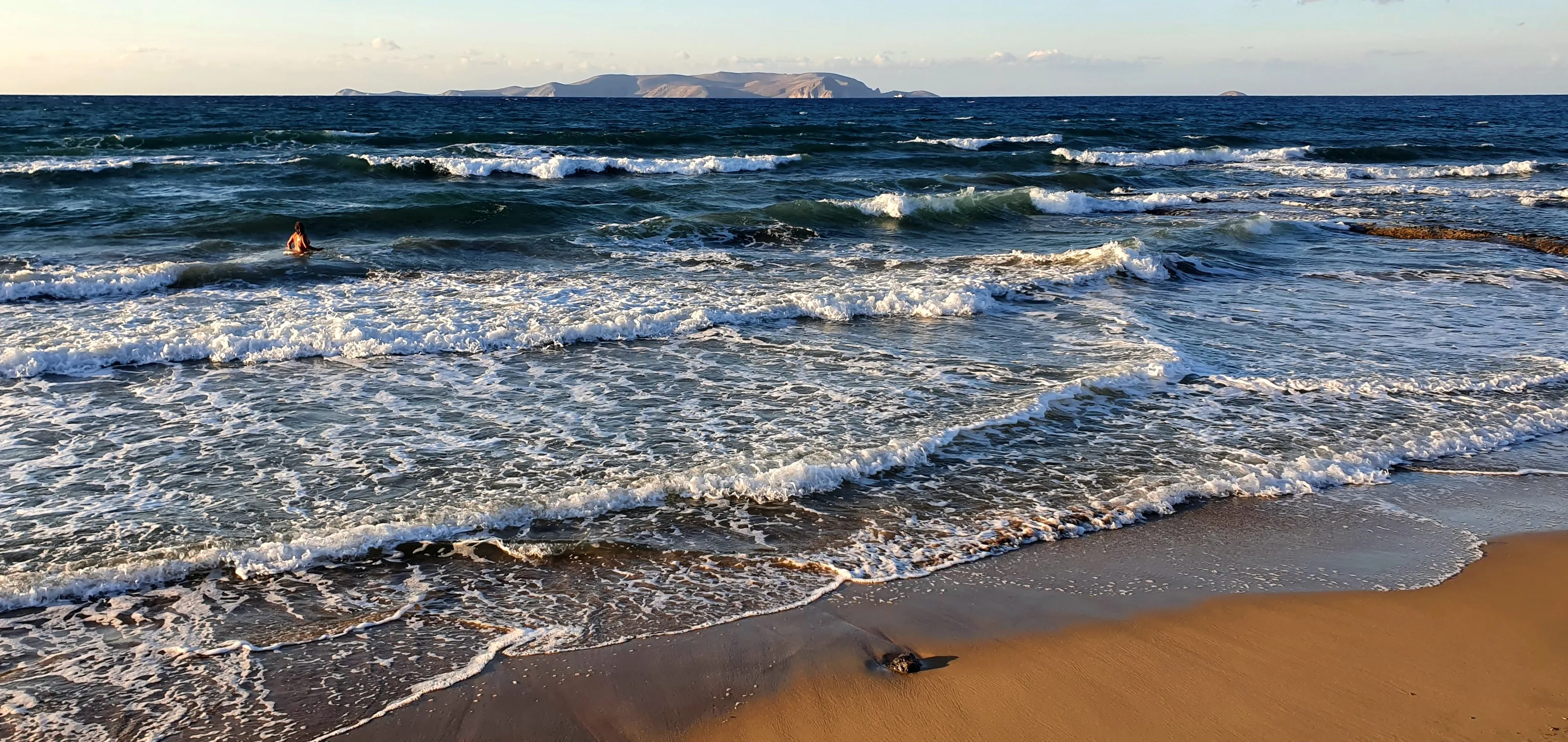 Sea with Waves (in colour)