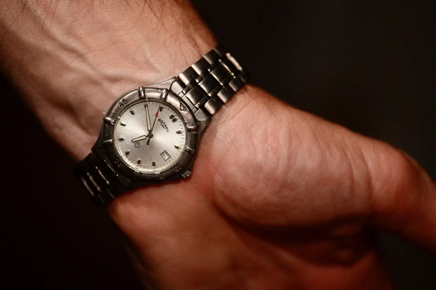 Wearing a Wristwatch