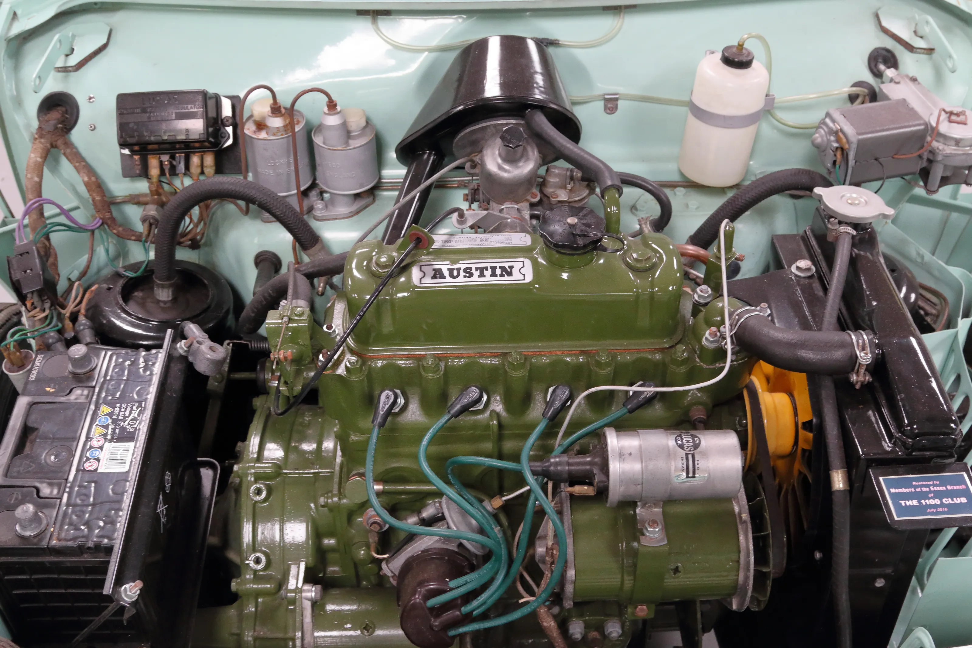 Car Engines Still in the Car