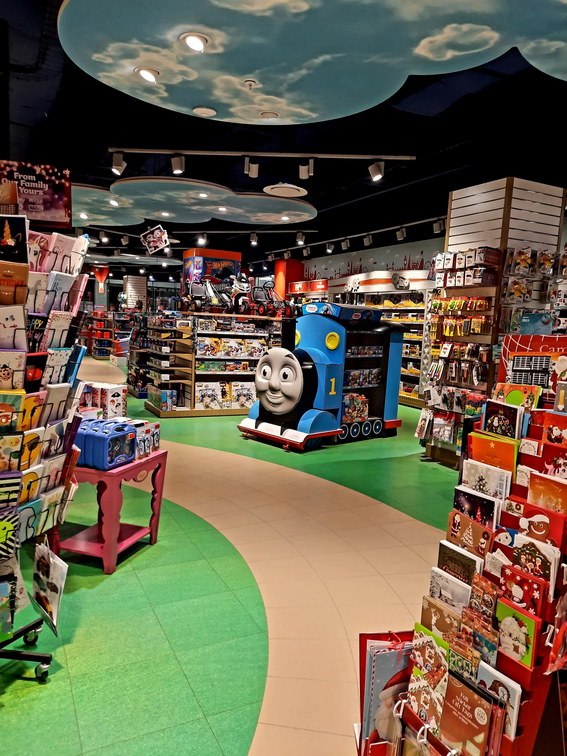 Inside a Shop
