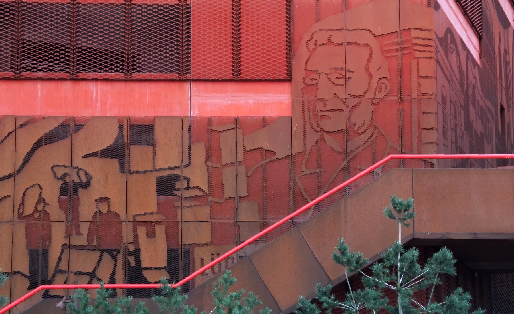 Exterior Wall Art (in colour)