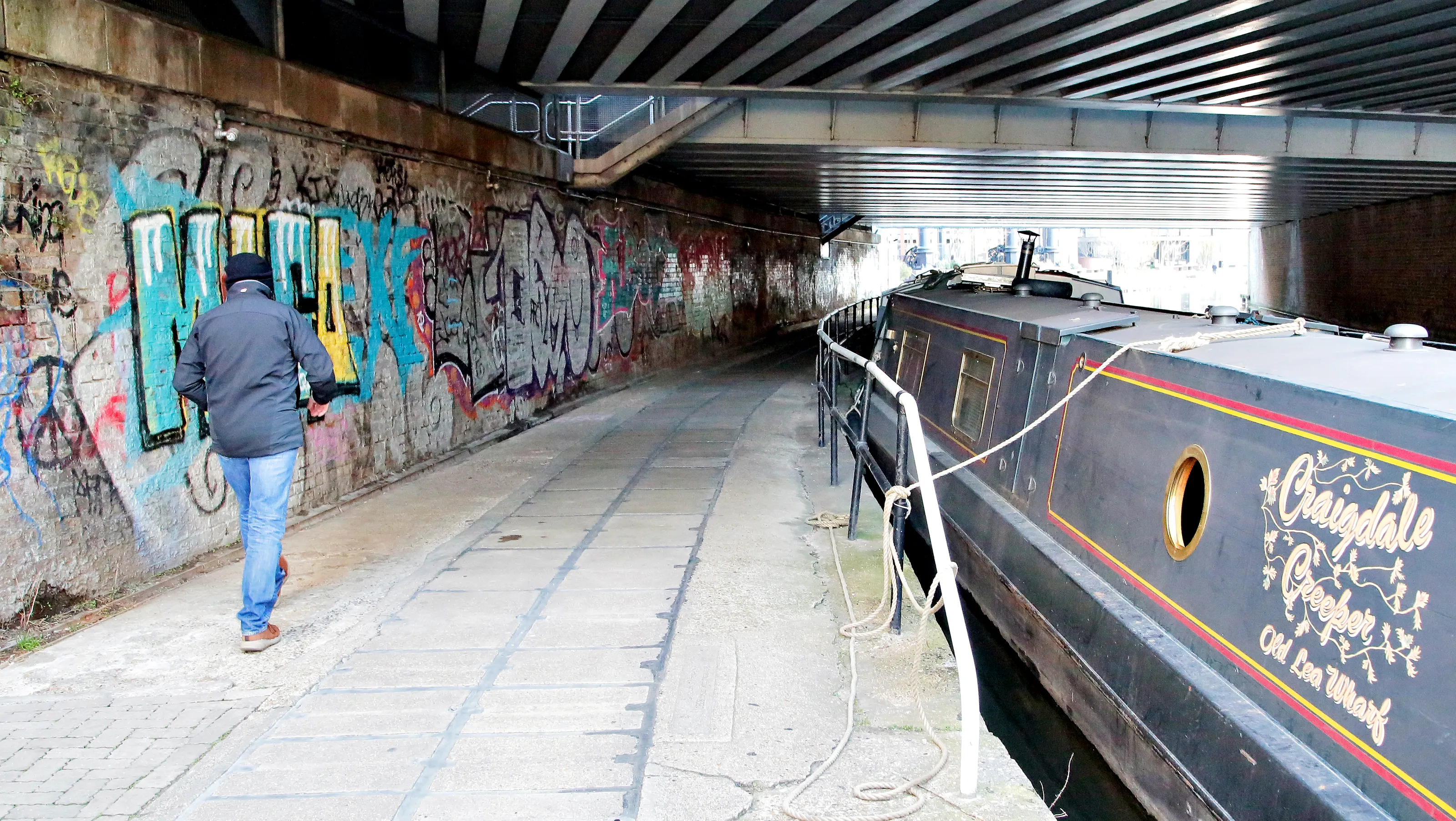 People in Tunnels and Under Bridges