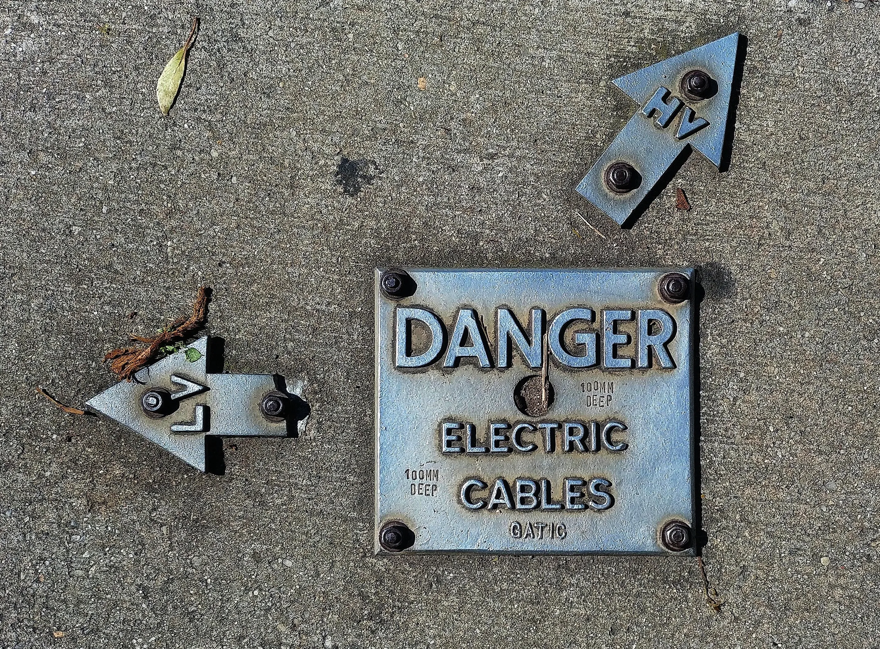 Signs Warning of Danger
