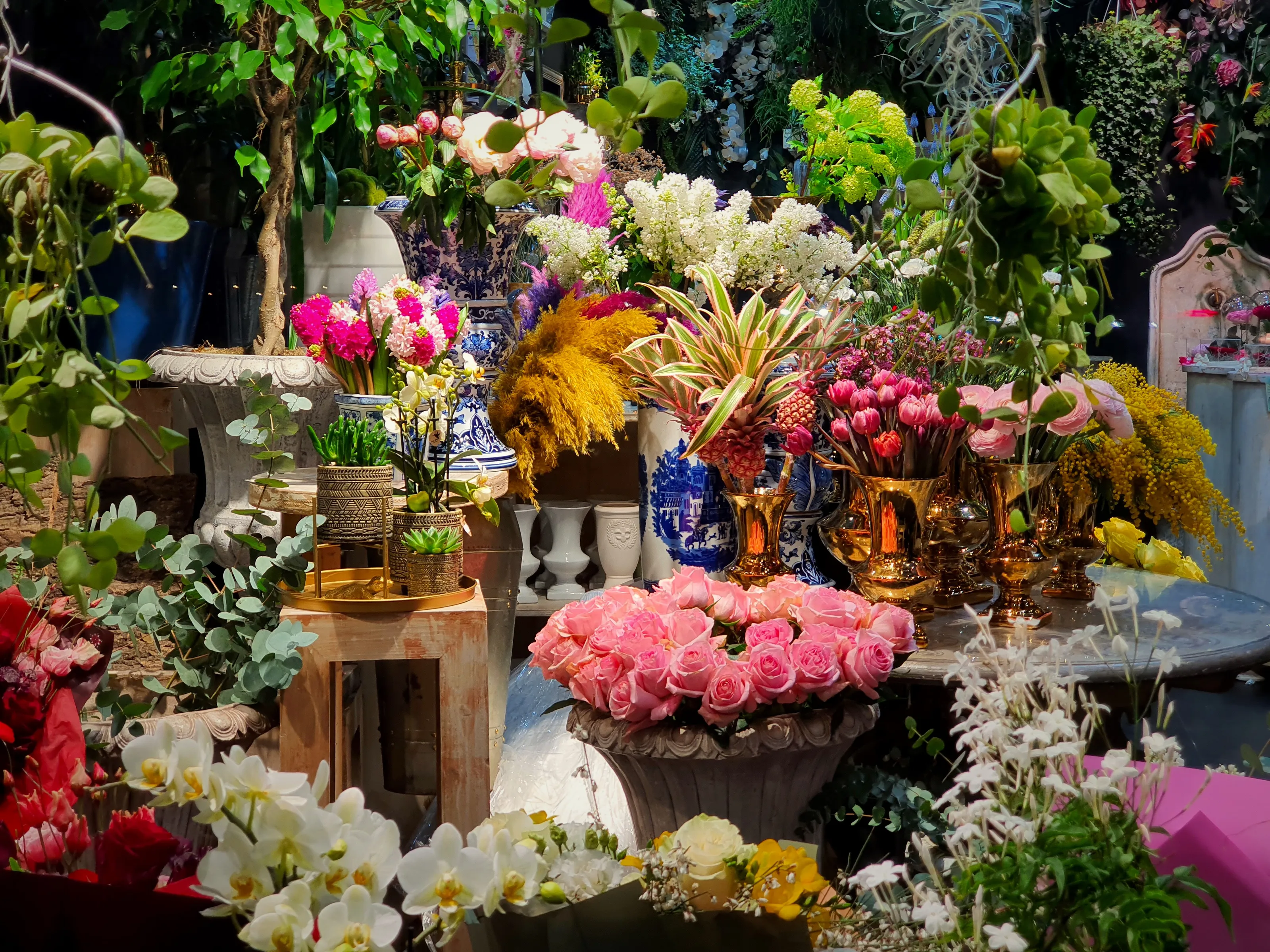 Flower Shops (in colour)