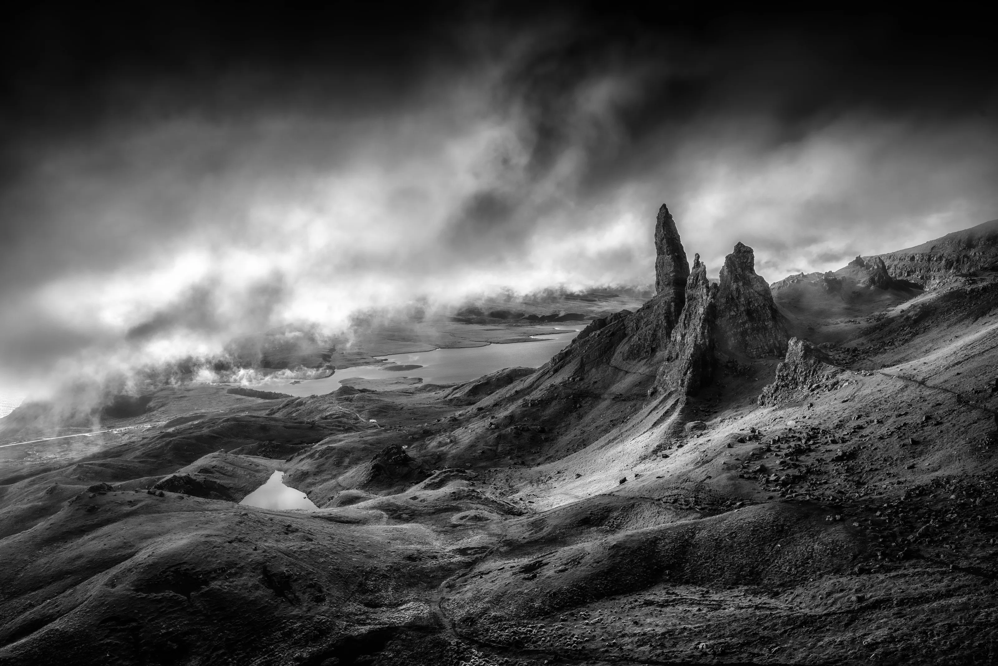 Black and White Landscapes