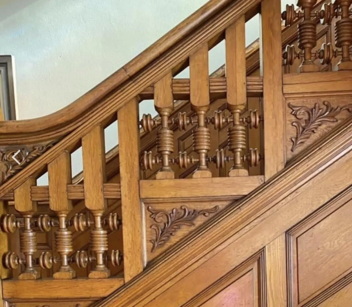 Ornate Interior Staircases (no spirals)