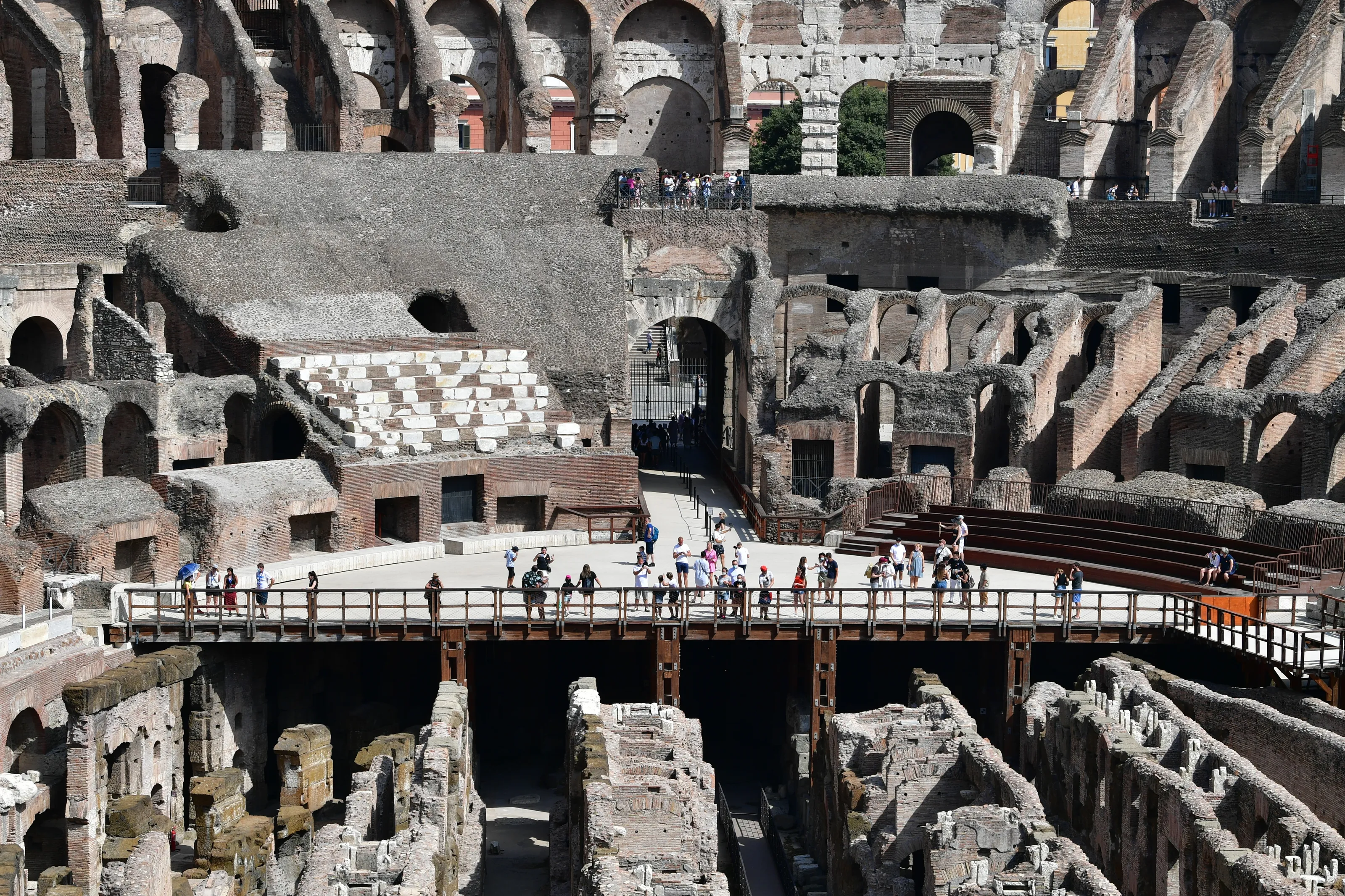 People Visiting Archaeological Sites