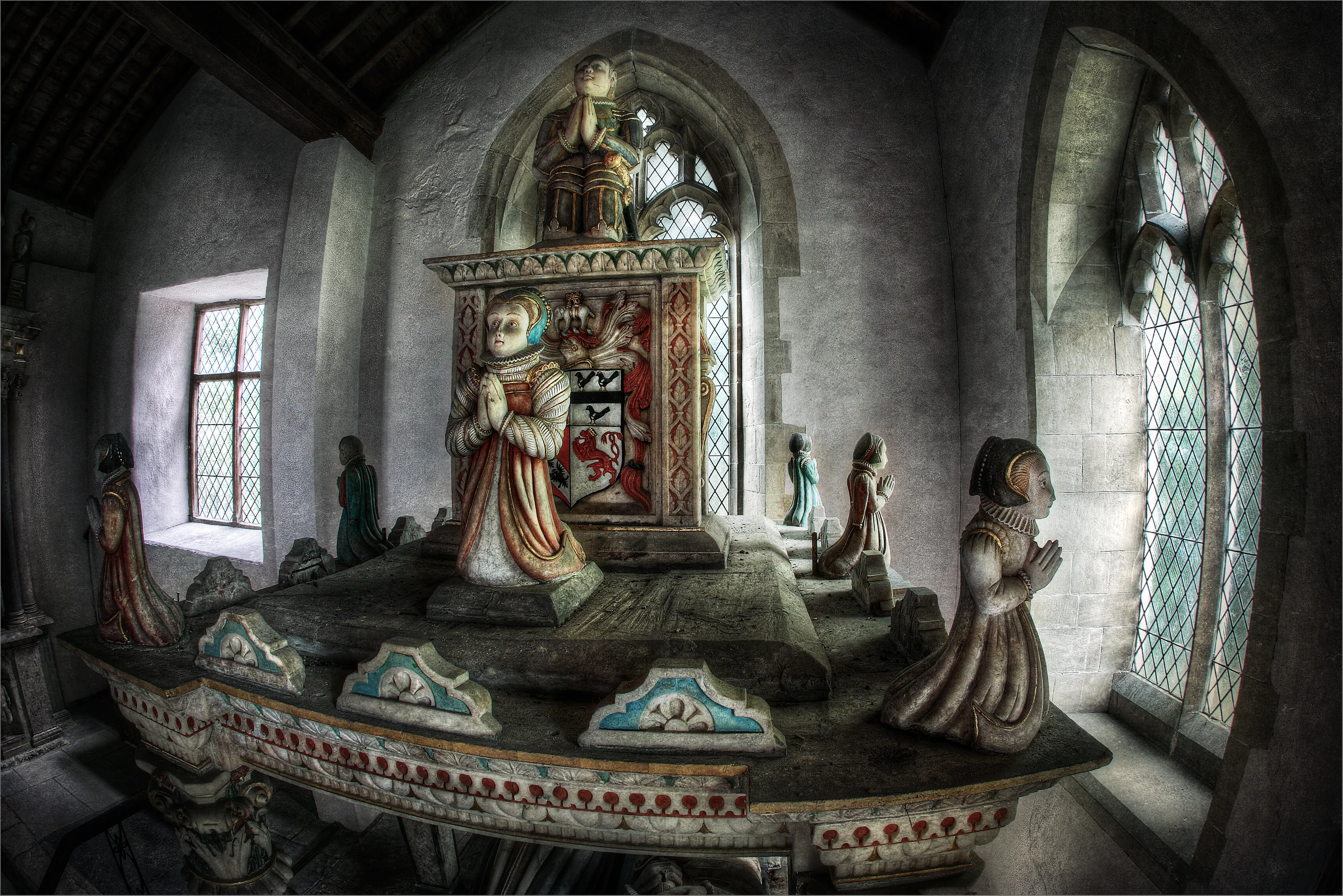 Memorial Monuments Inside Churches