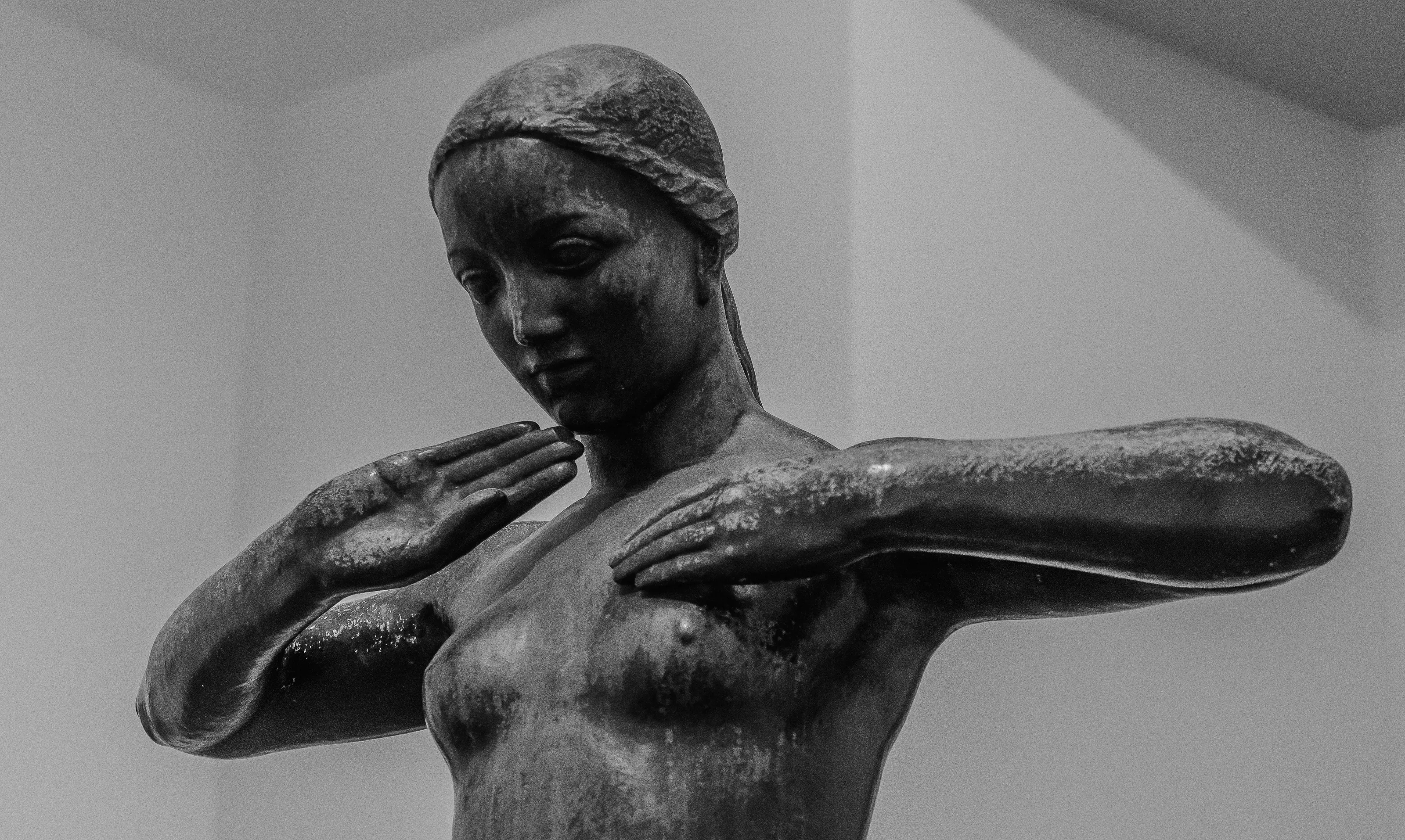 Statues in an Indoor Museum