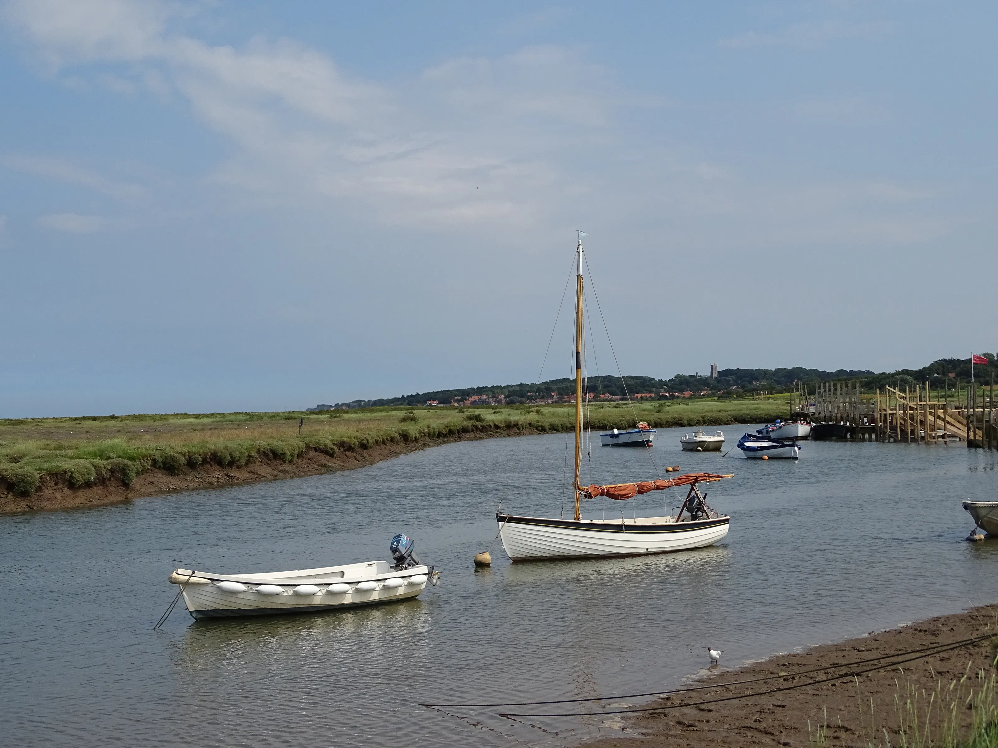 Small Boats on Rivers and Lakes (in colour)