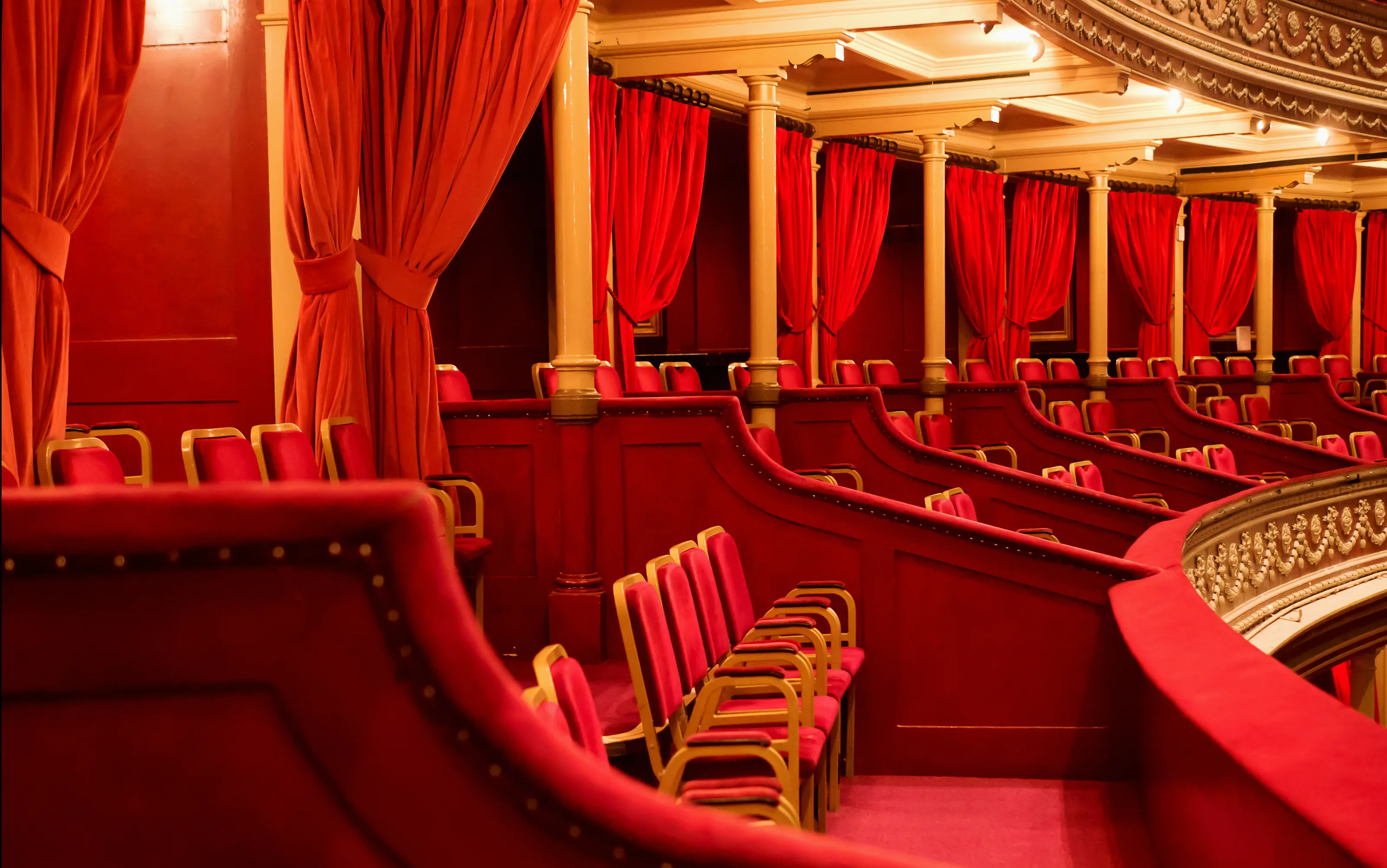 The Inside of a Theatre (in colour)