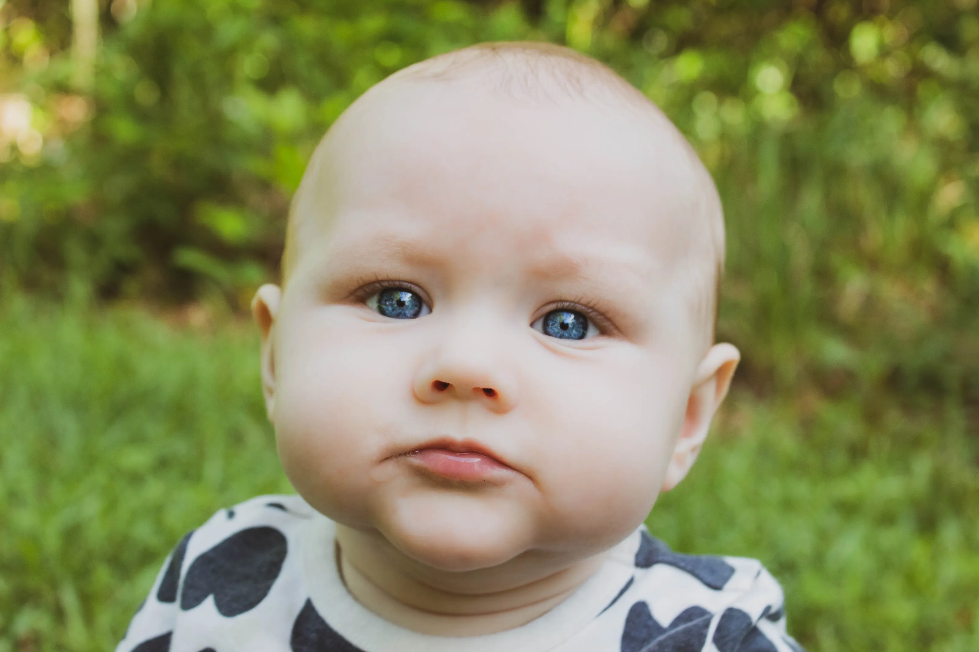 Whole Human Face with Expressive Eyes