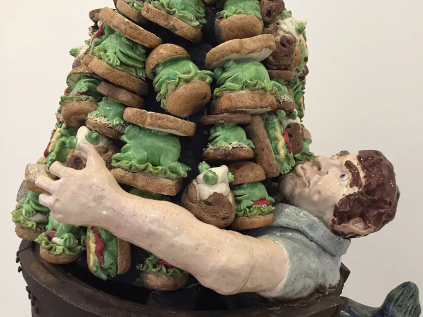 Hamburgers (in colour)