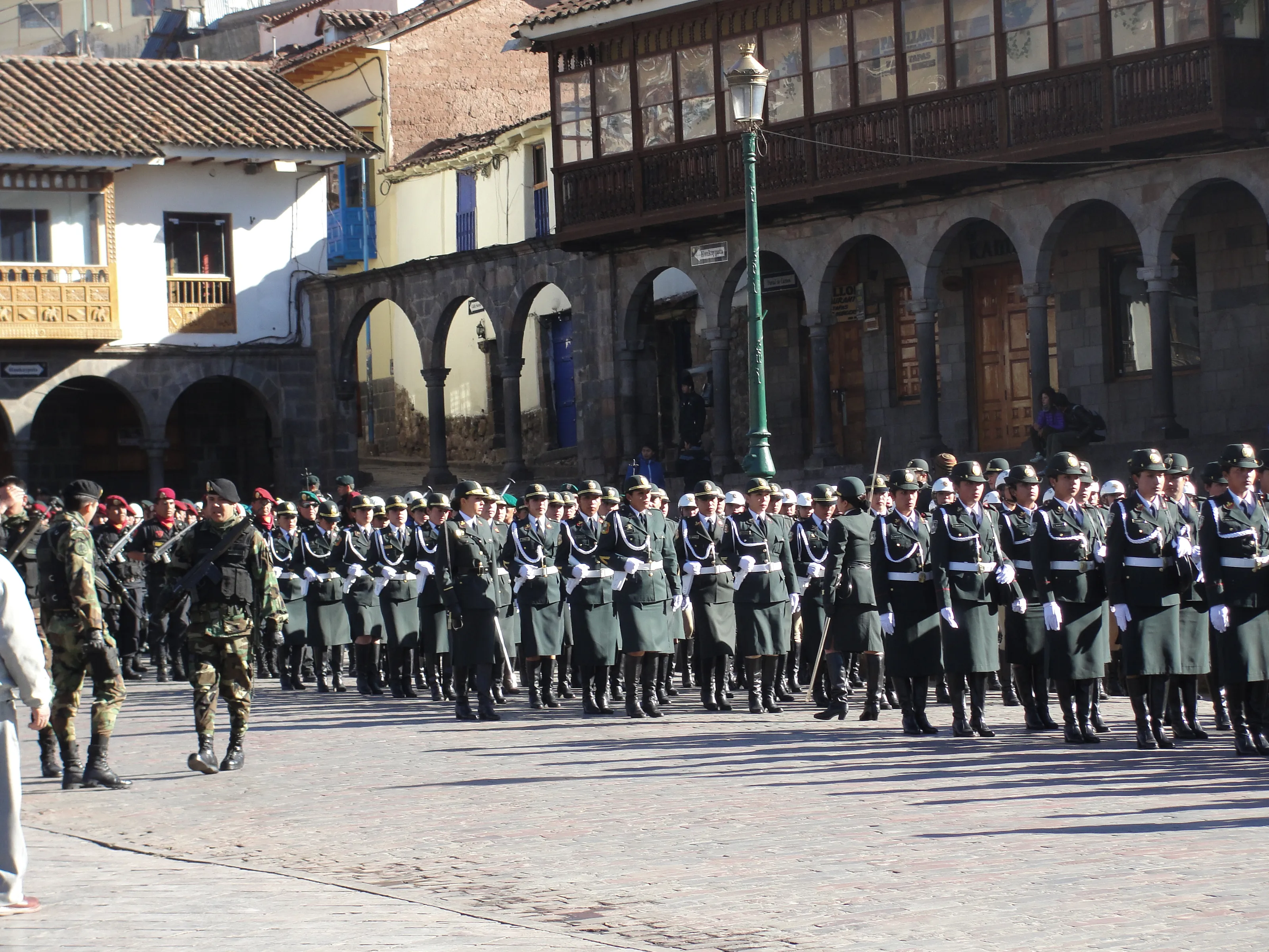 Military Parades and Formations