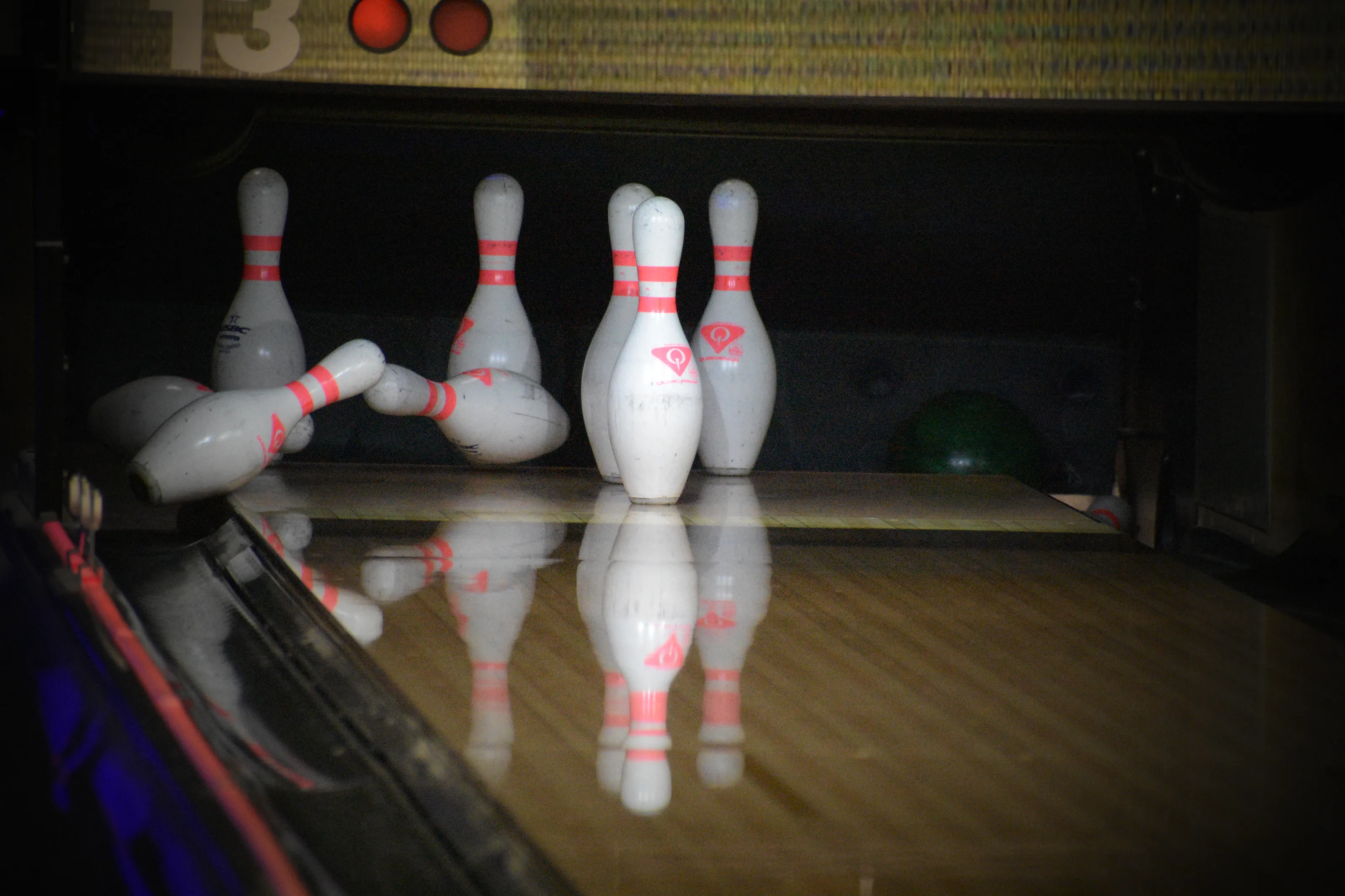 At the Bowling Alley