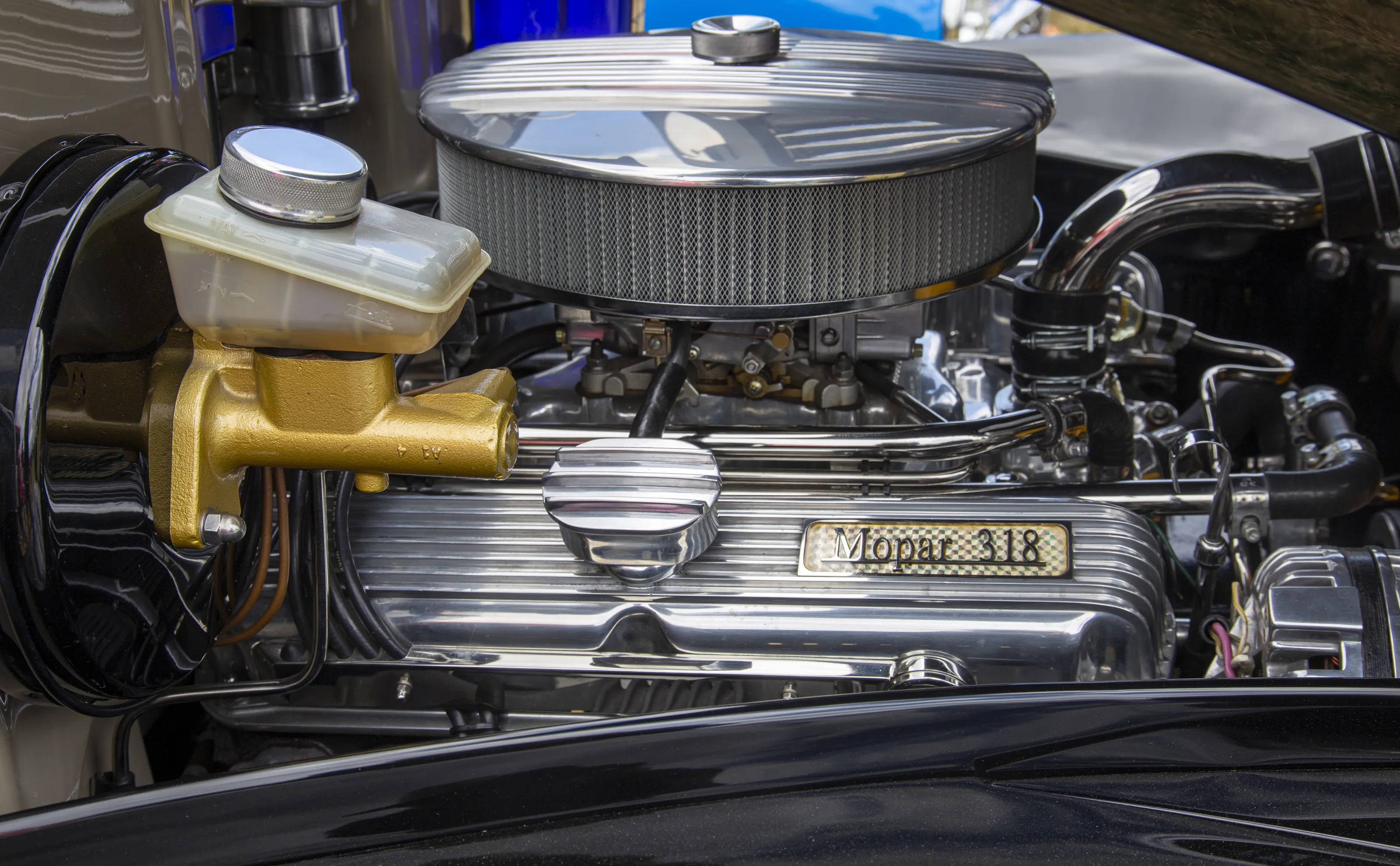 Car Engines Under the Bonnet/Hood