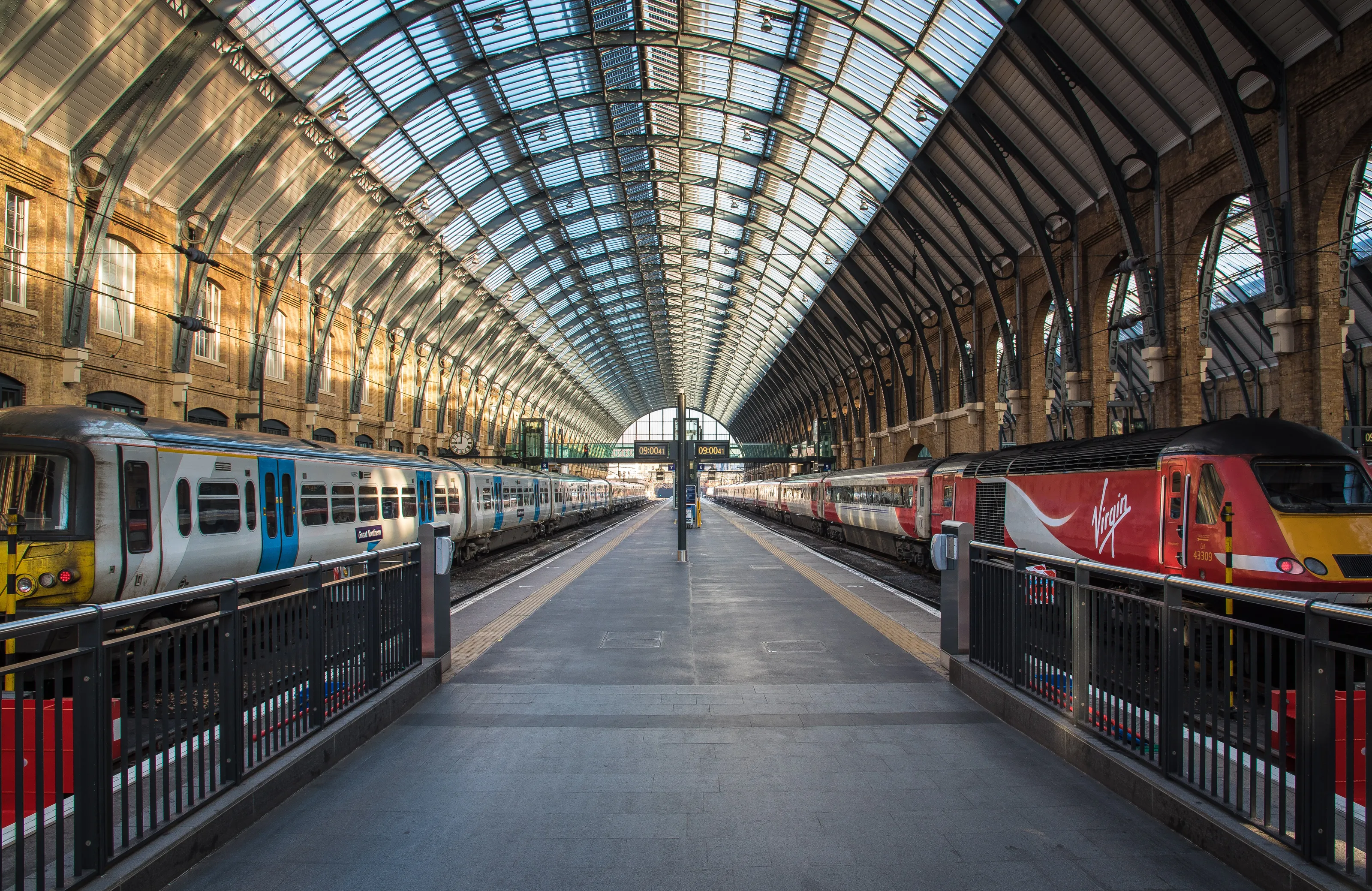 Trains in a Station (no subway or trams)