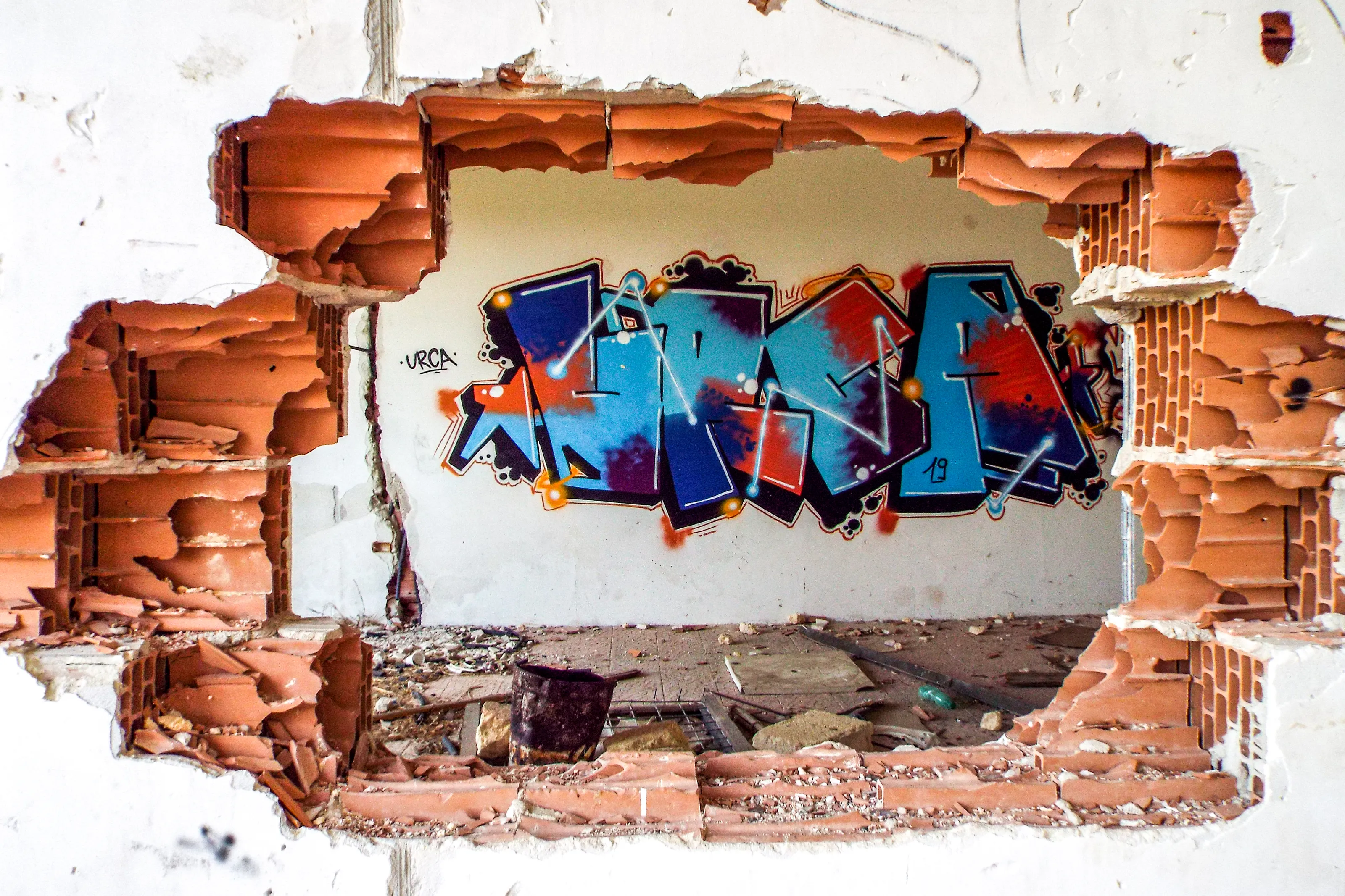 Broken and Destroyed (in colour)