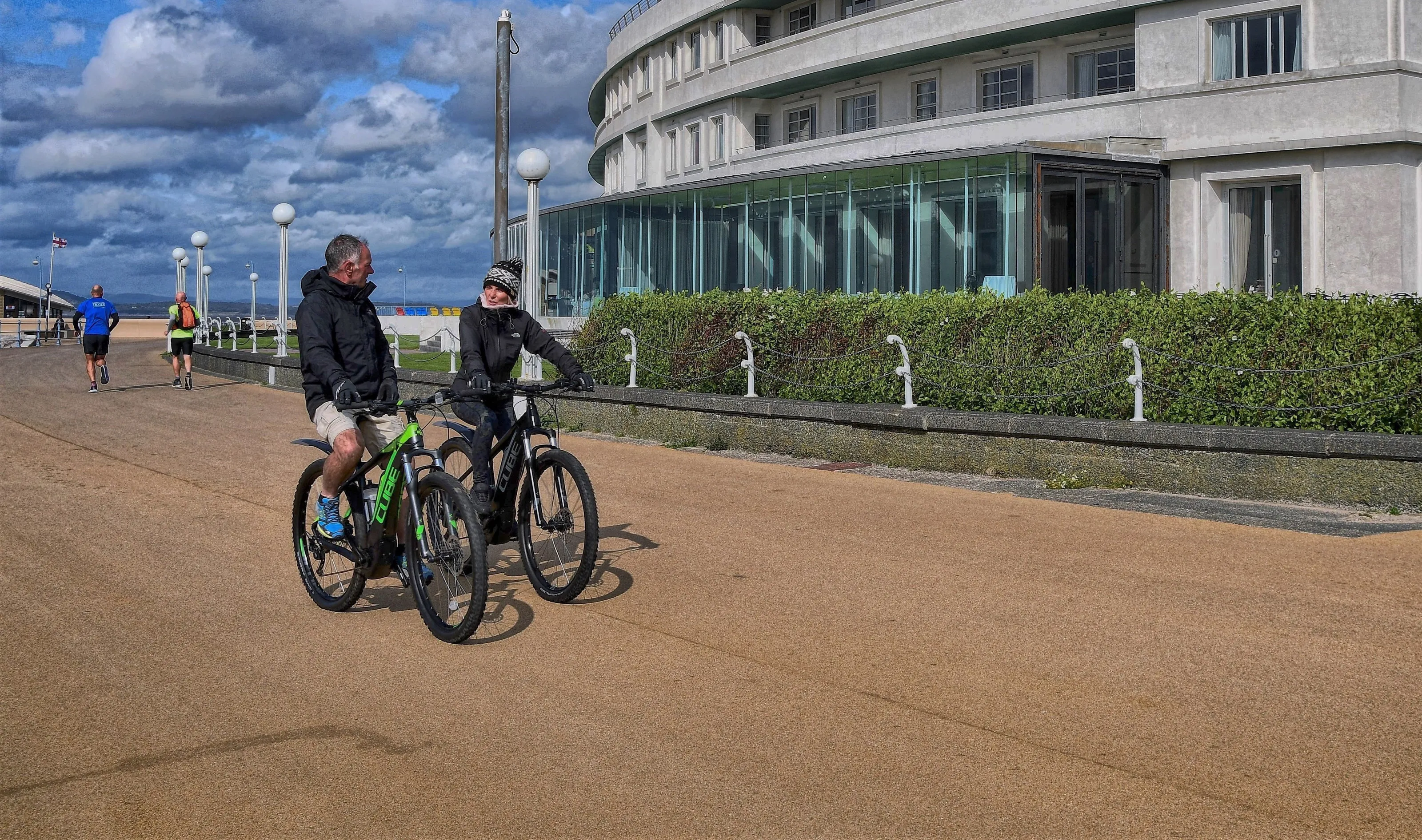 People on Bicycles