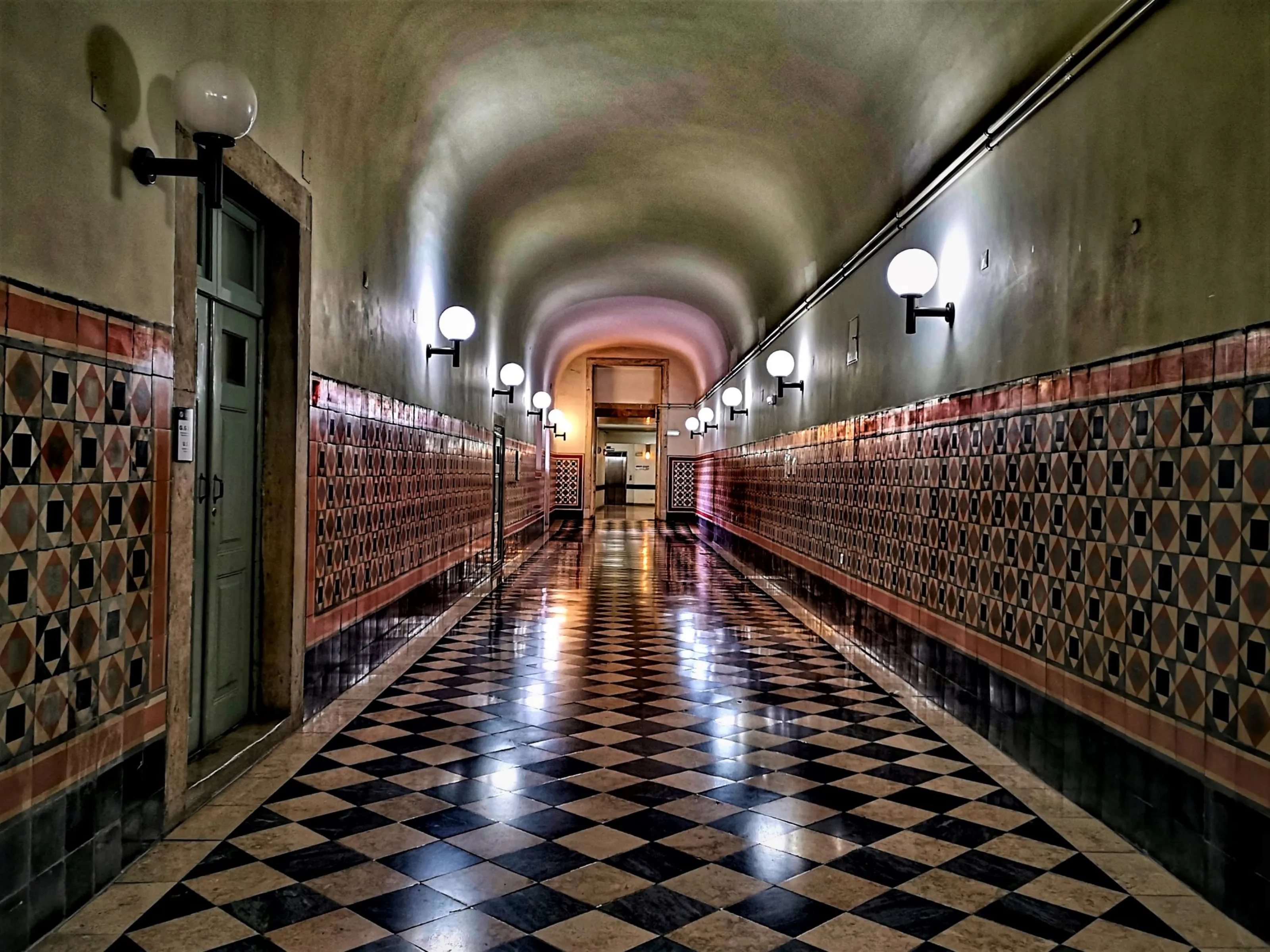 Internal Hallways and Corridors (in colour)