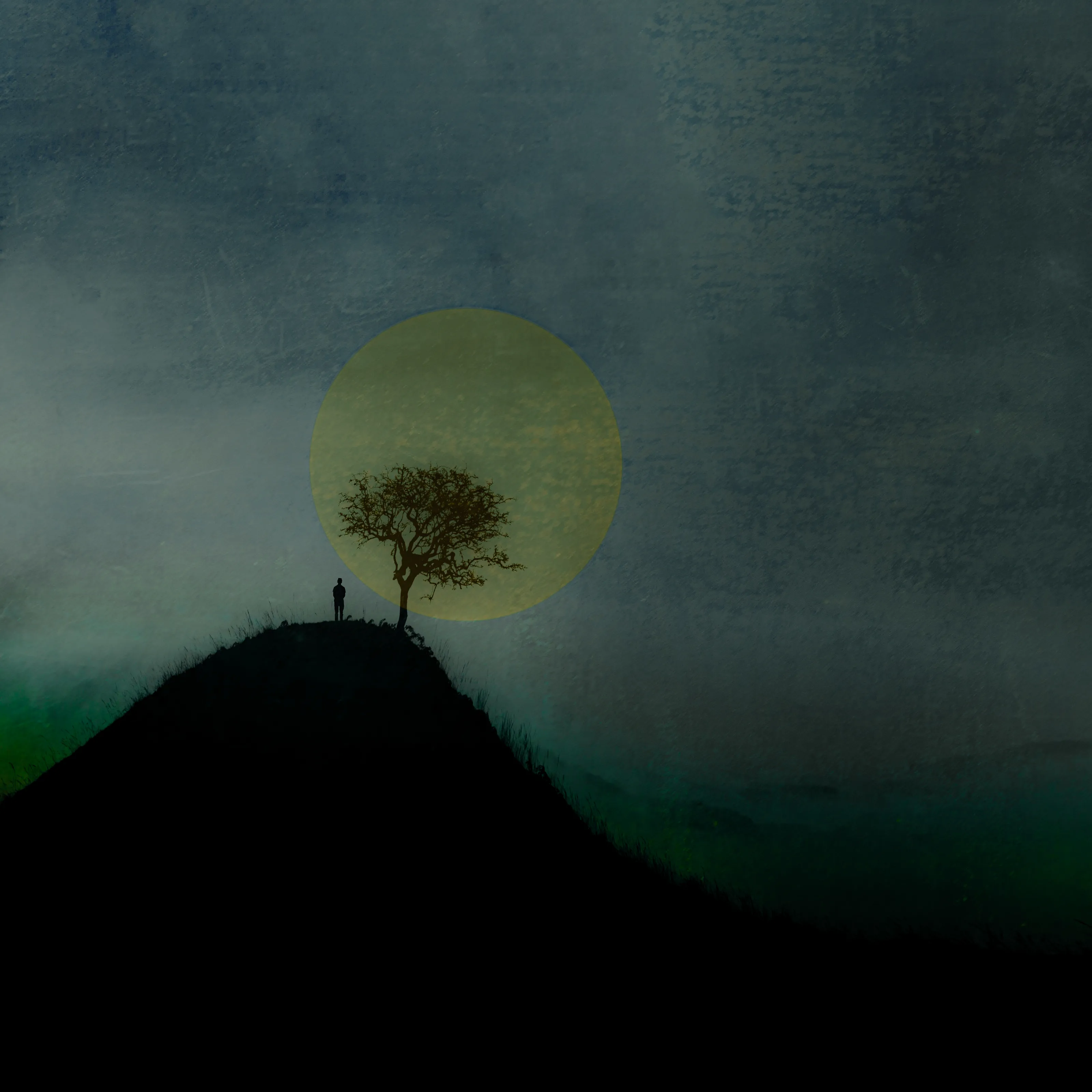 Humans in the Landscape with Creative Editing