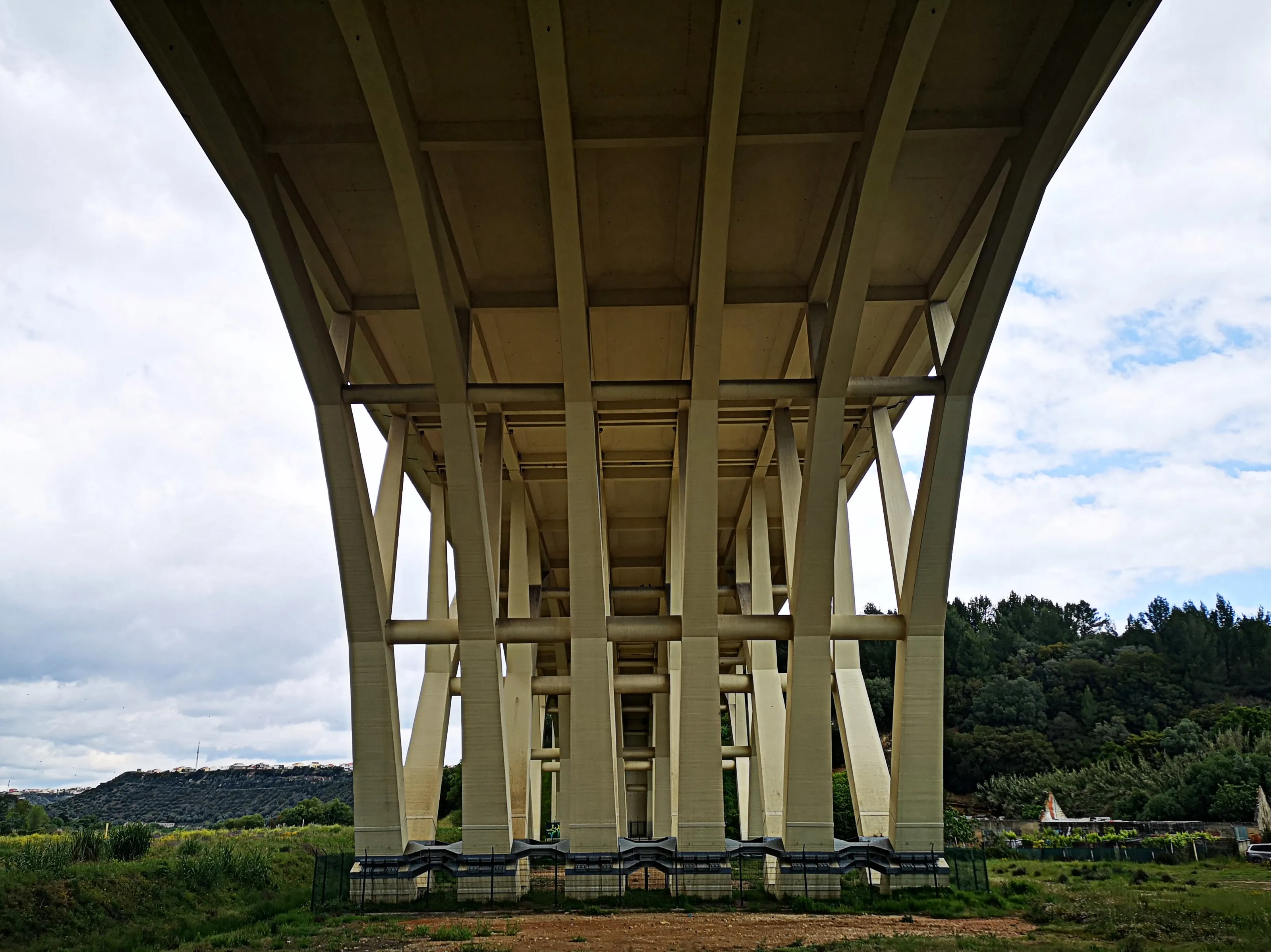 Under a Bridge (no tunnels)