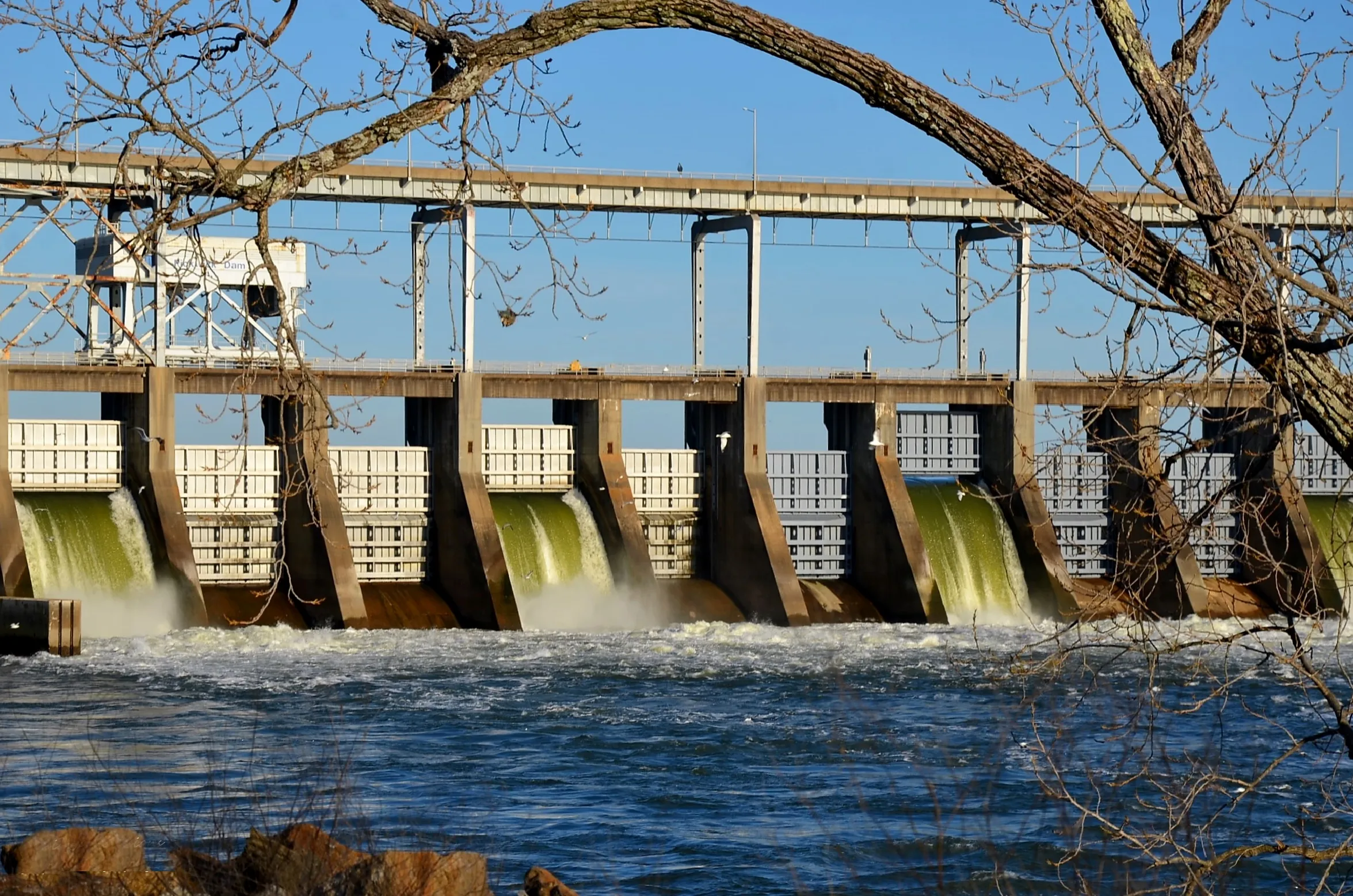 Man-Made Dams (in colour)